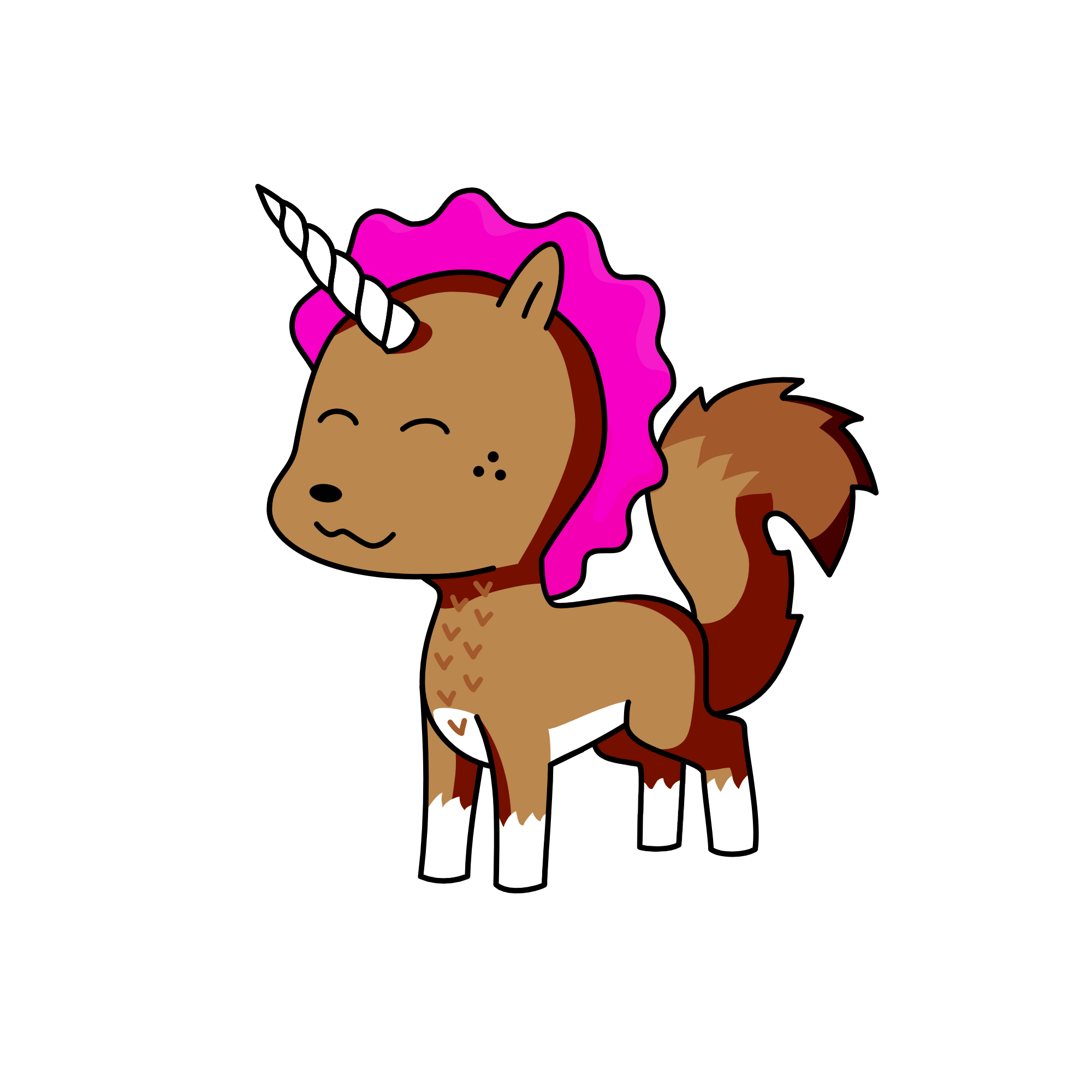 kitty/the kitten how trance formed into a unicorn, the unicorn