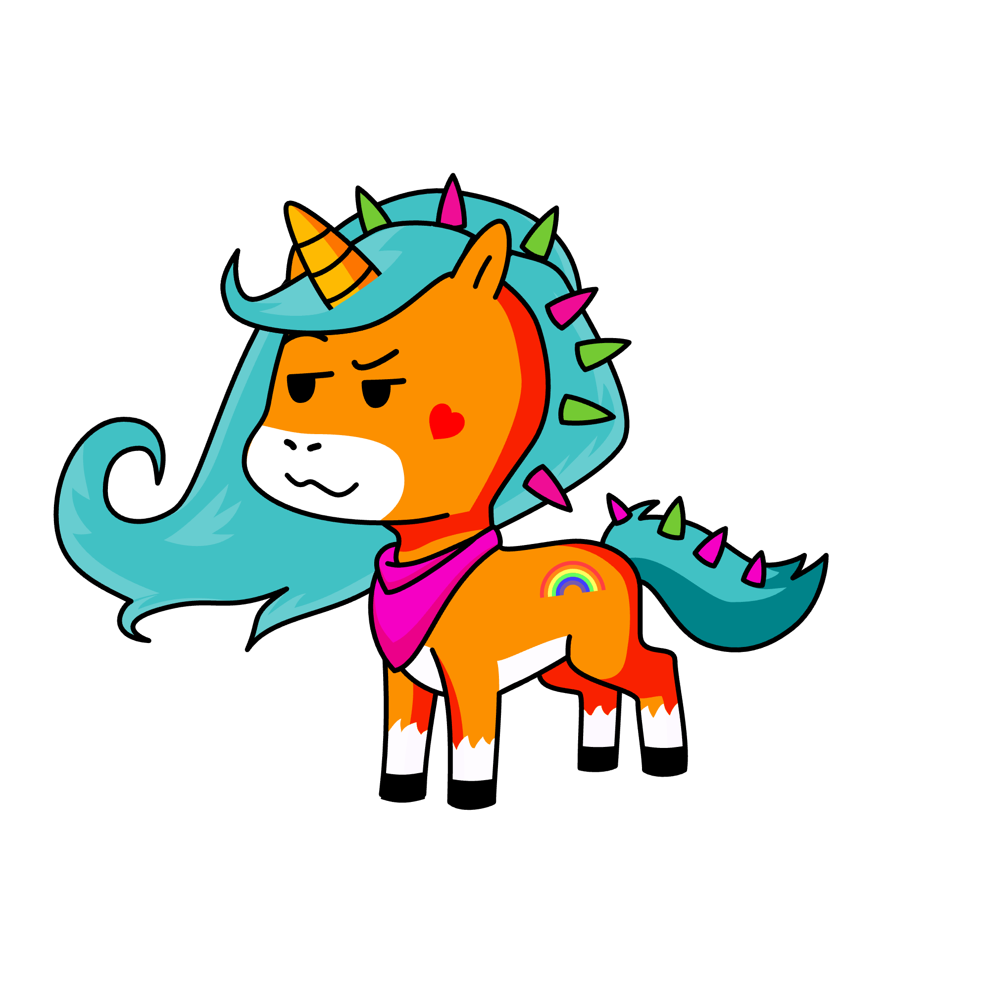 Antique, the unicorn