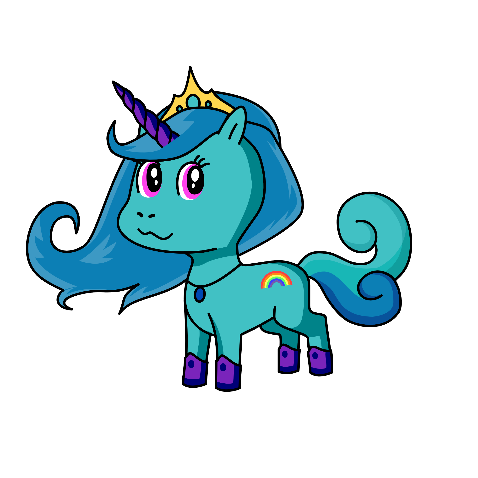 Princess Aria, the unicorn