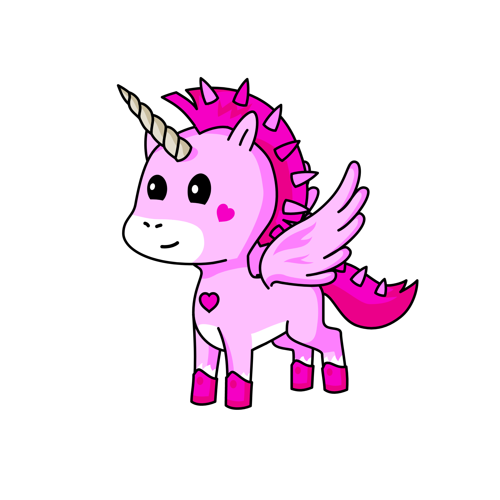 Valentin, the unicorn