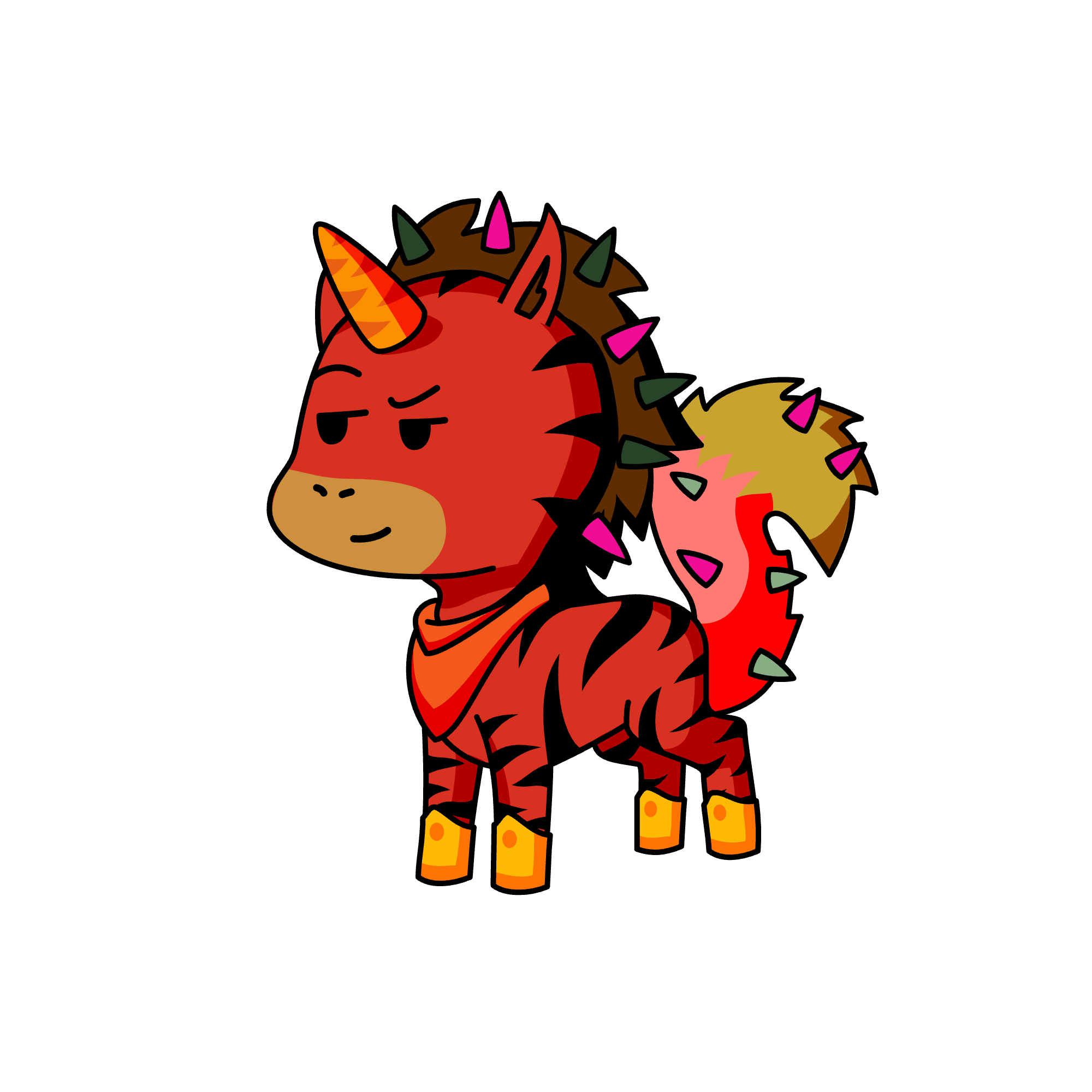 Tormenta de arena, the unicorn
