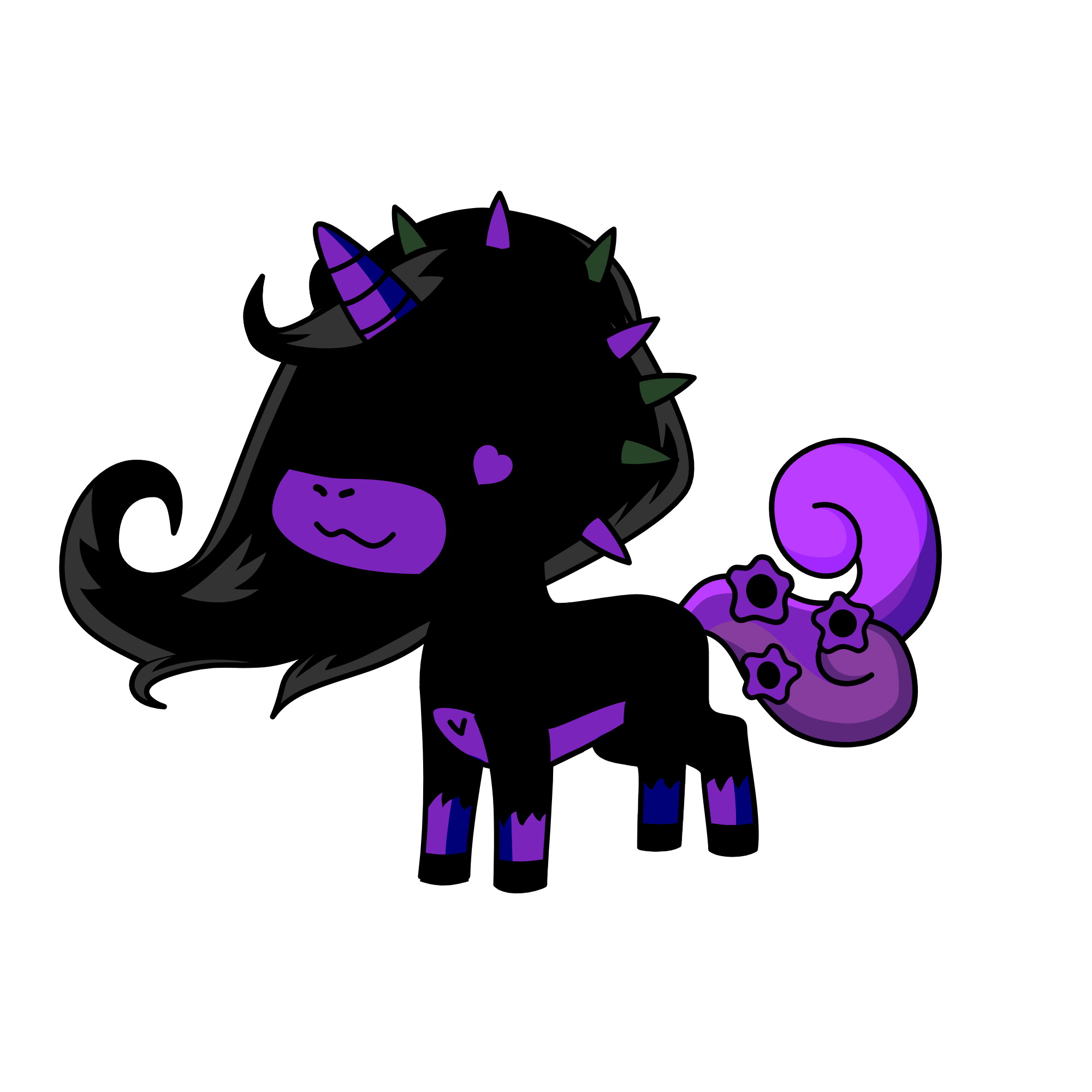 v, the unicorn