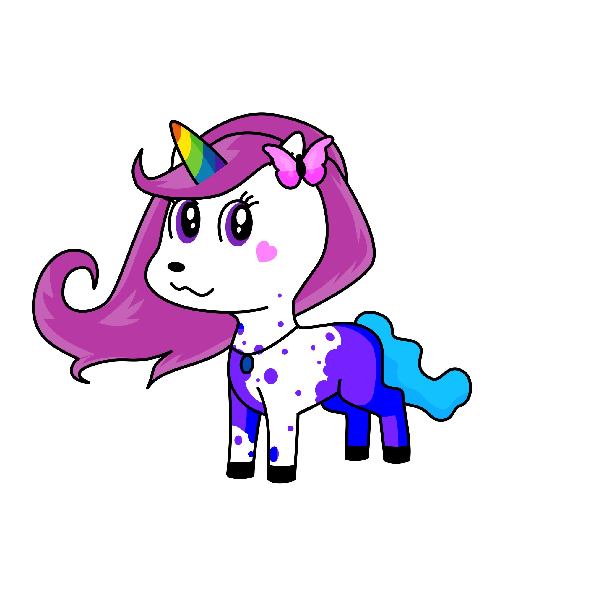 Cora, the unicorn
