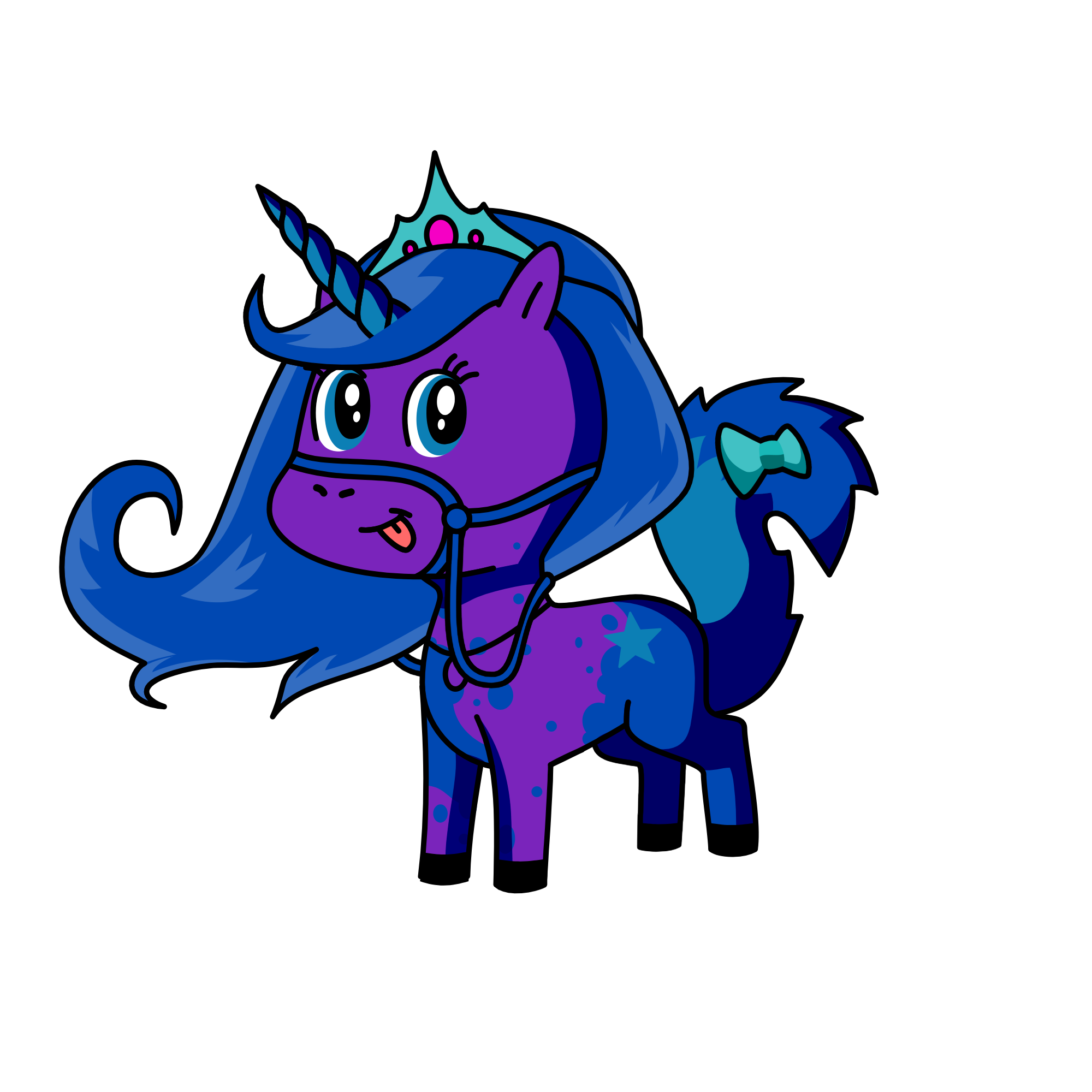 Princess silly, the unicorn
