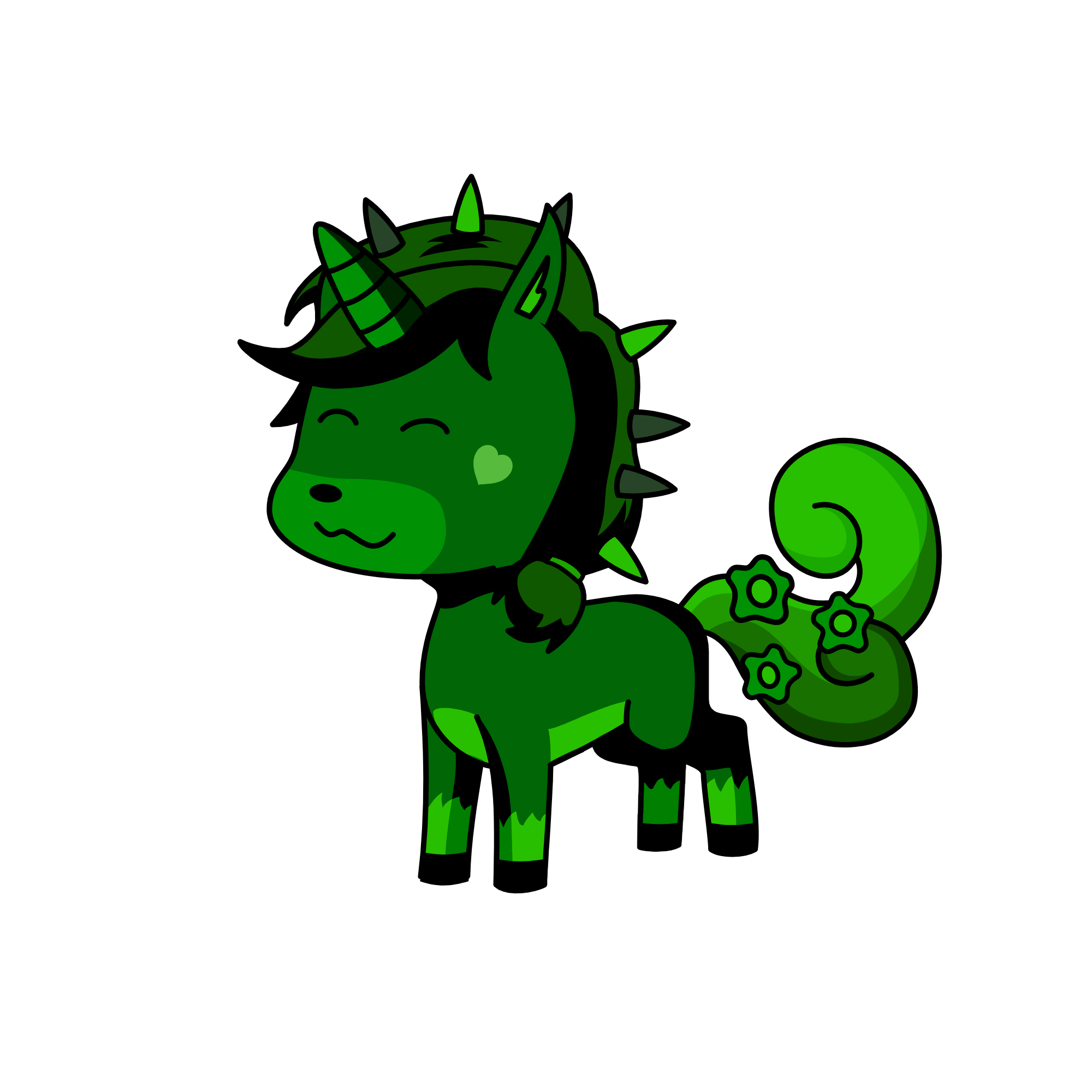 \/, the unicorn