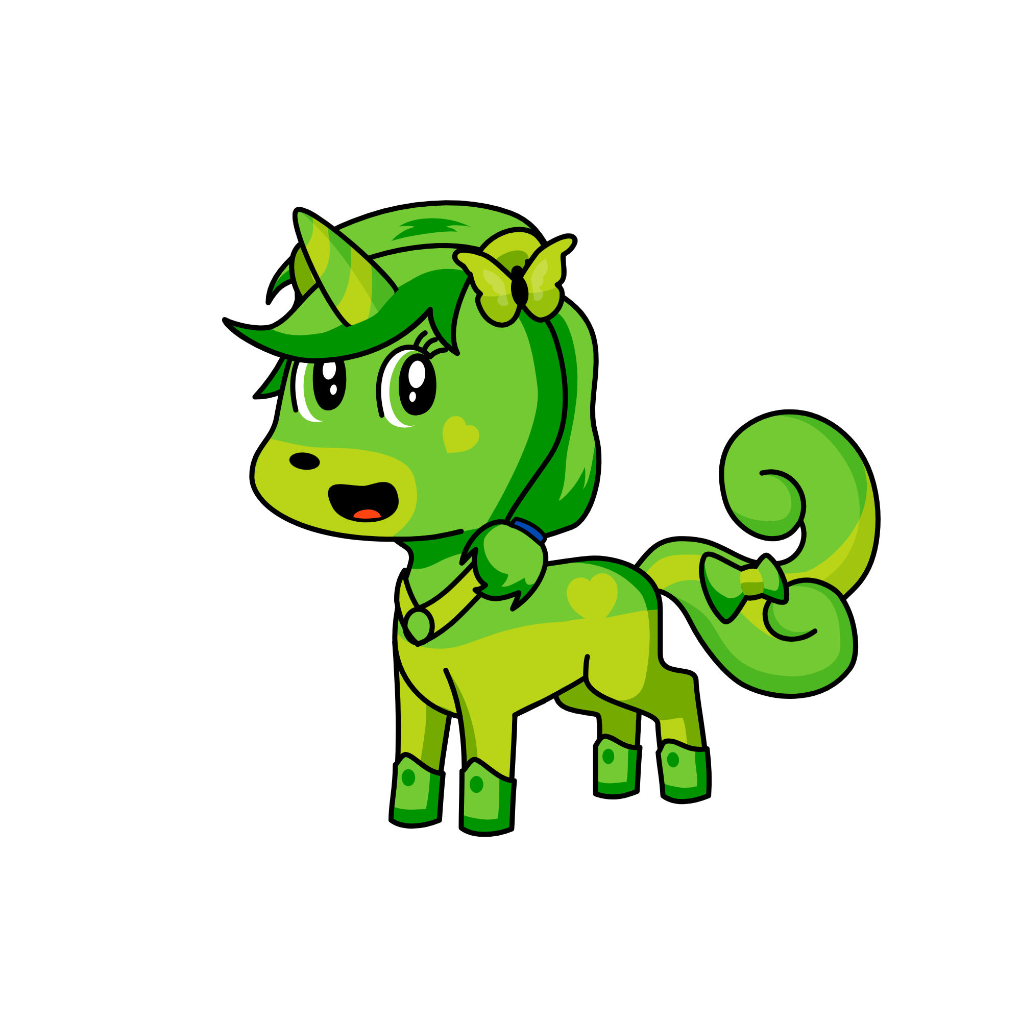 lucky, the unicorn