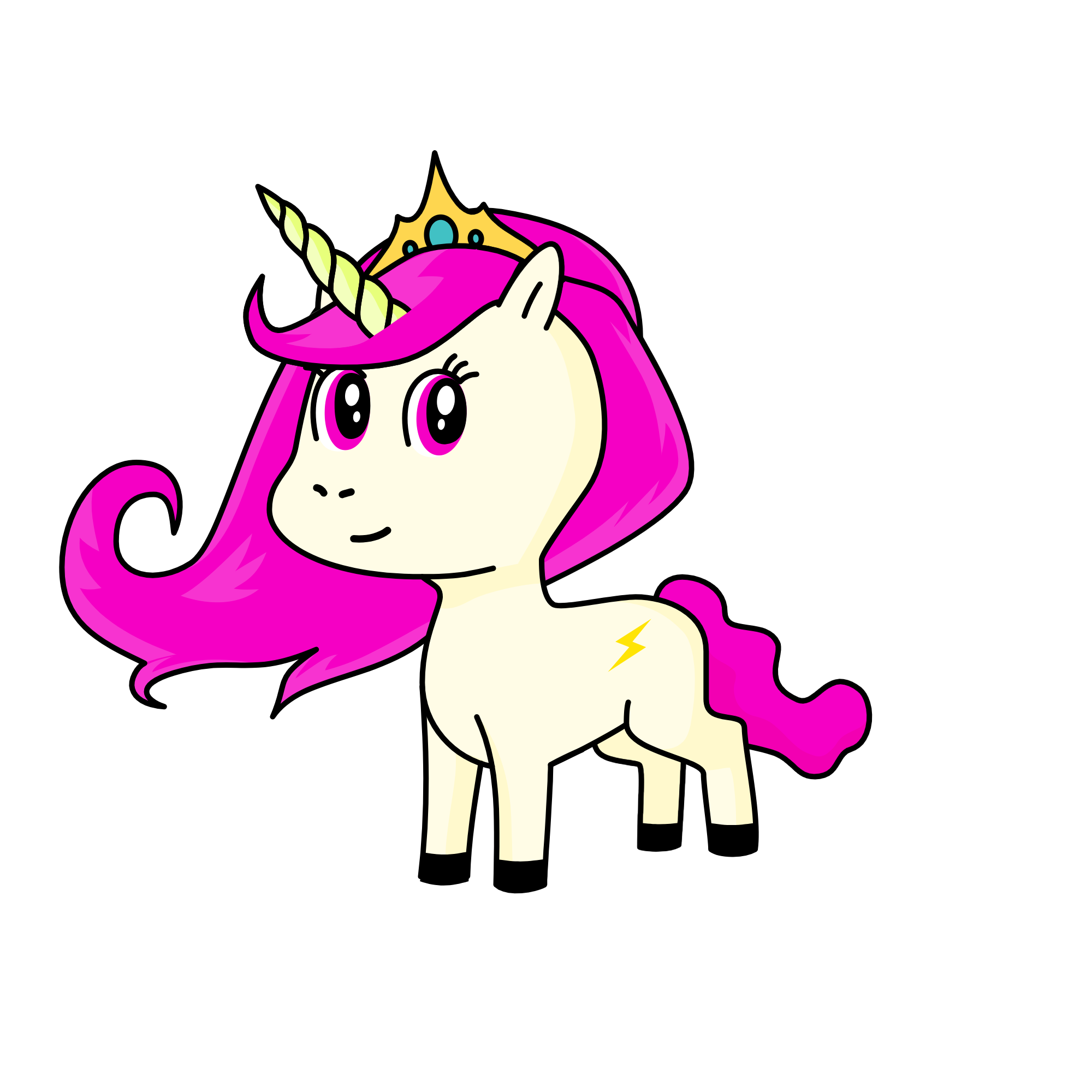 Princess Cilstia, the unicorn