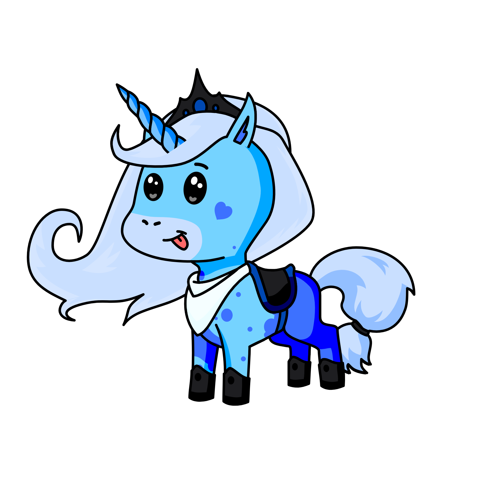 Shadow Milk Cookie, the unicorn