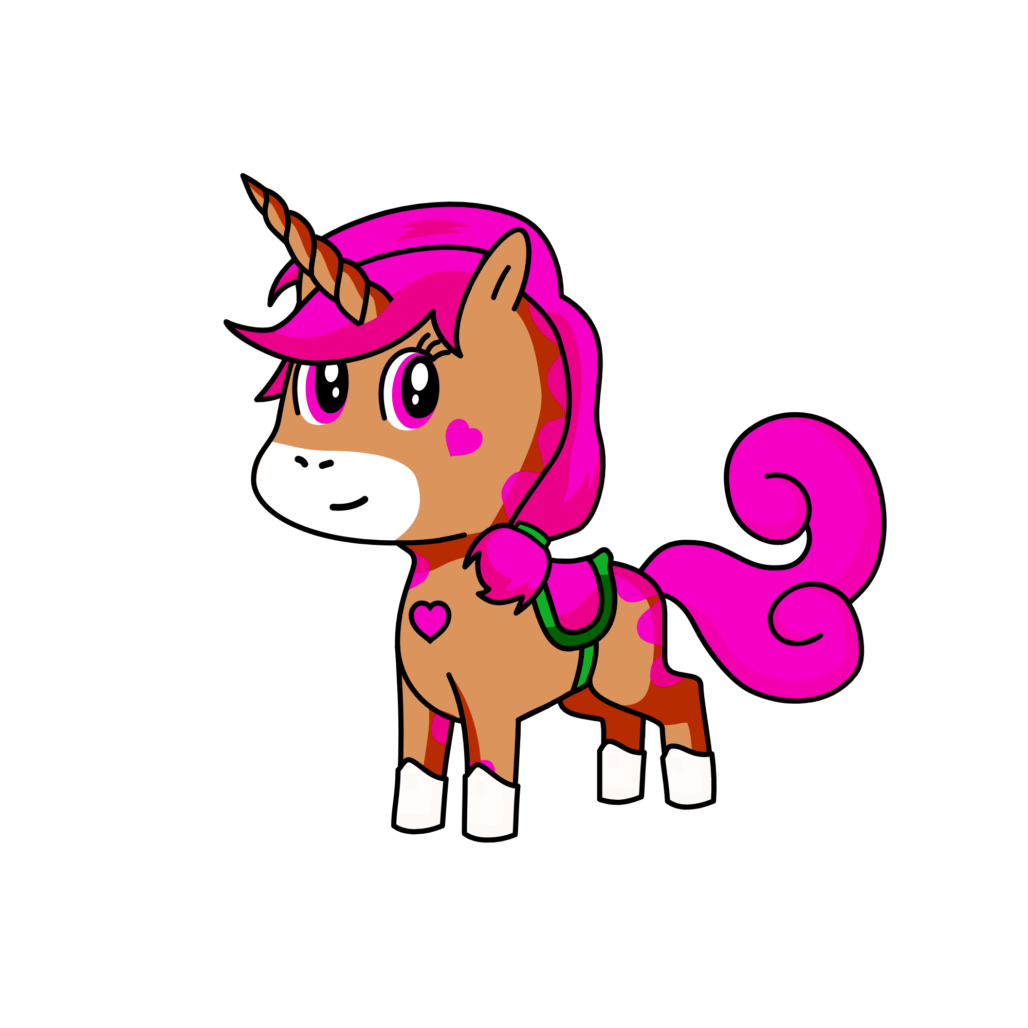 Hollyberry Cookie, the unicorn