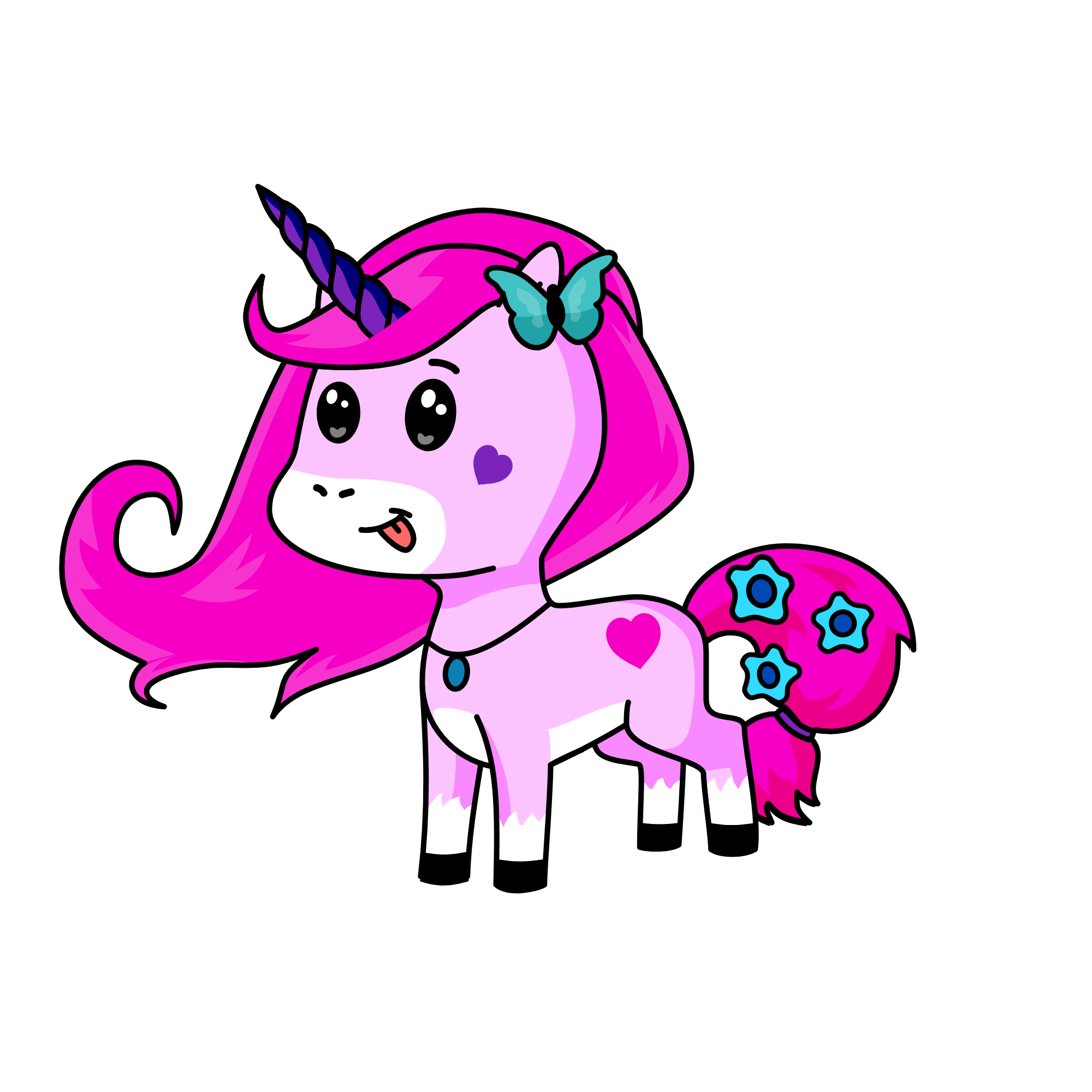 pinkypie, the unicorn