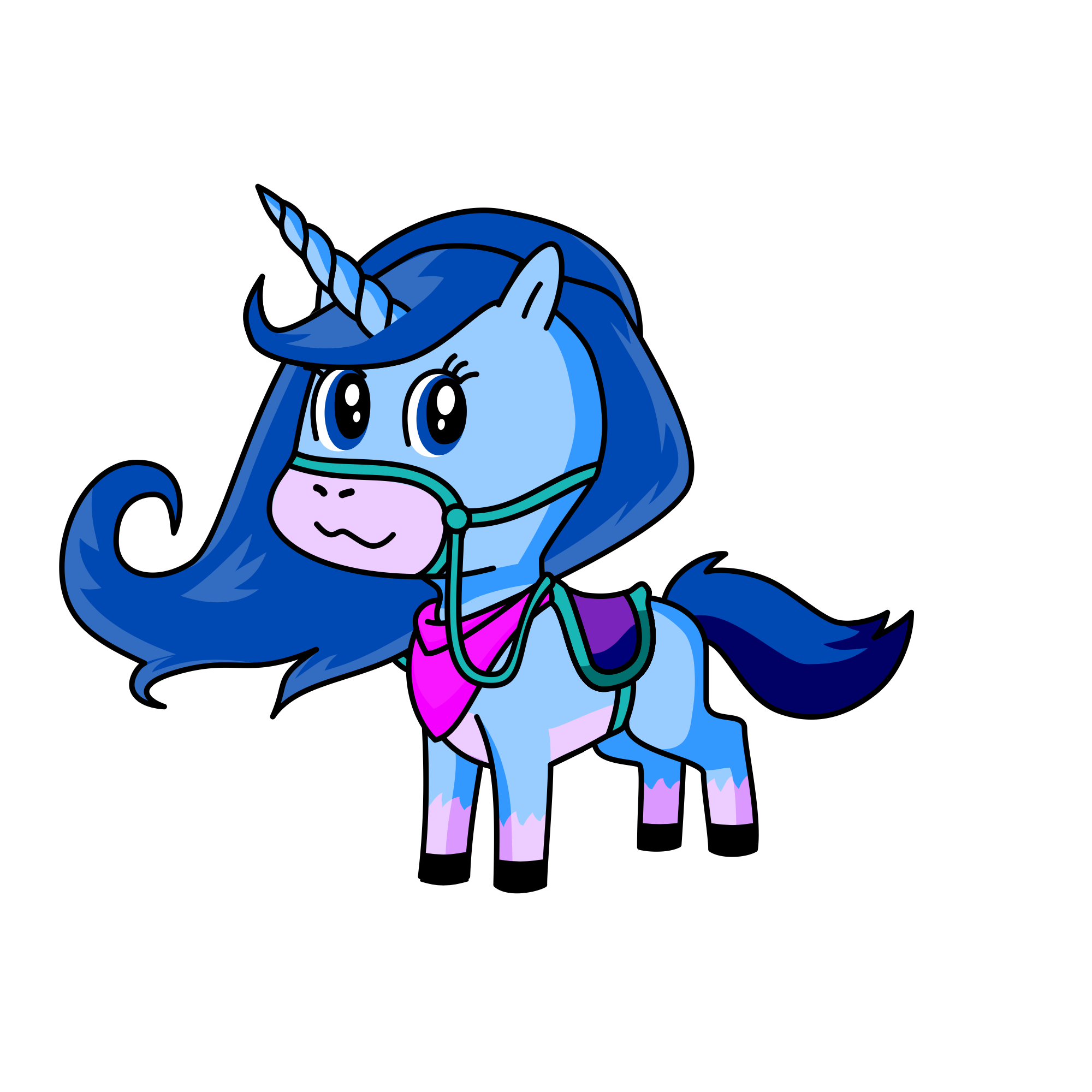 Night shade, the unicorn
