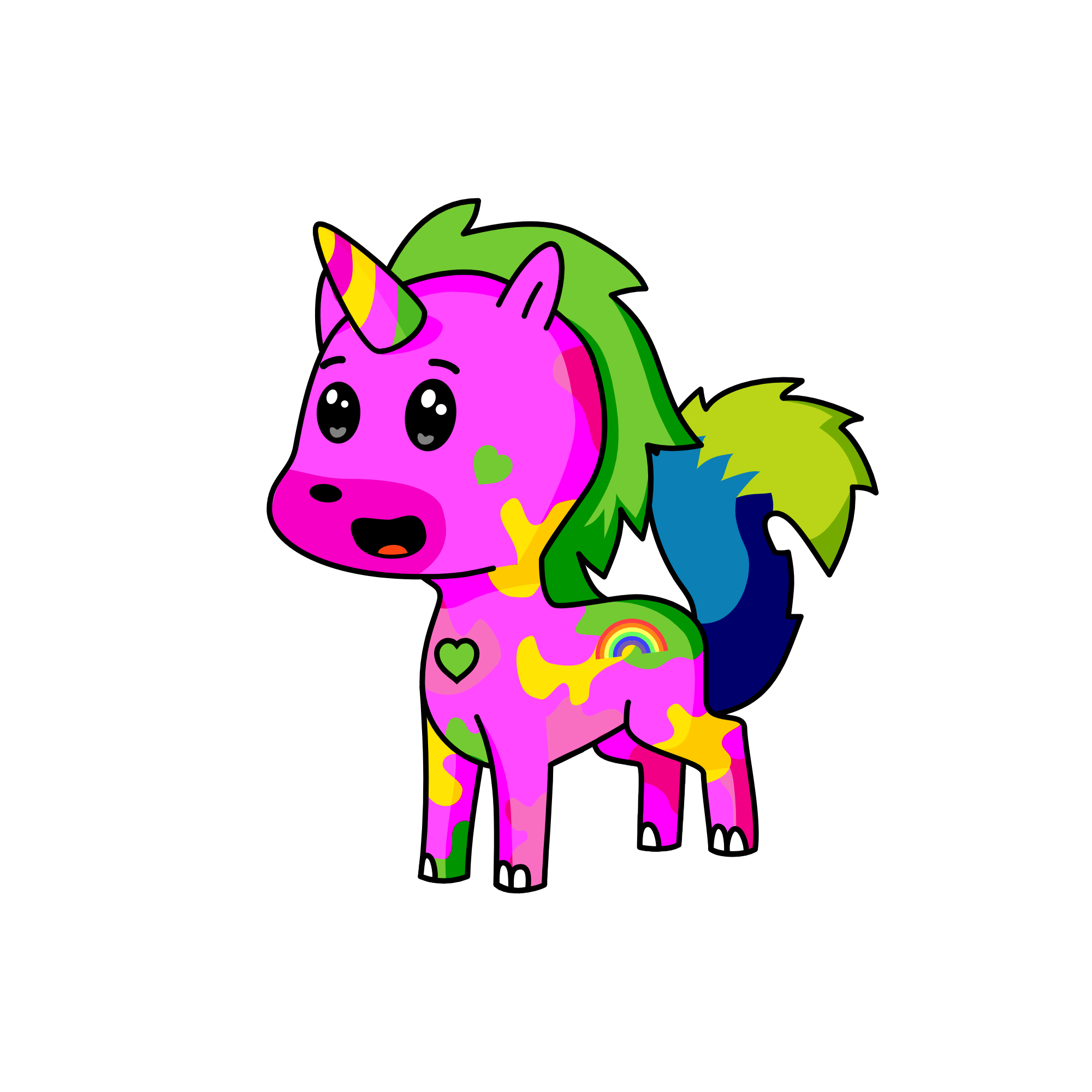 UN1RAWR XD, the unicorn