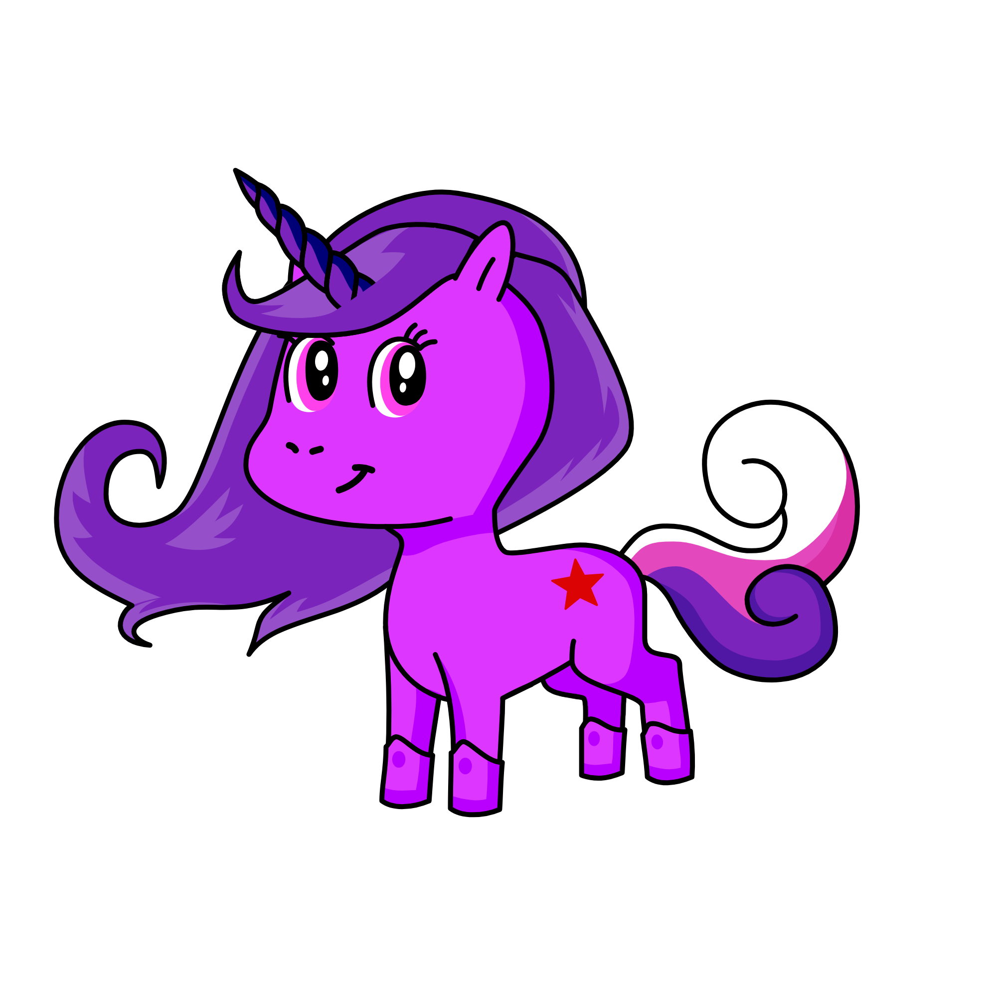 Twilight Sparkle, the unicorn
