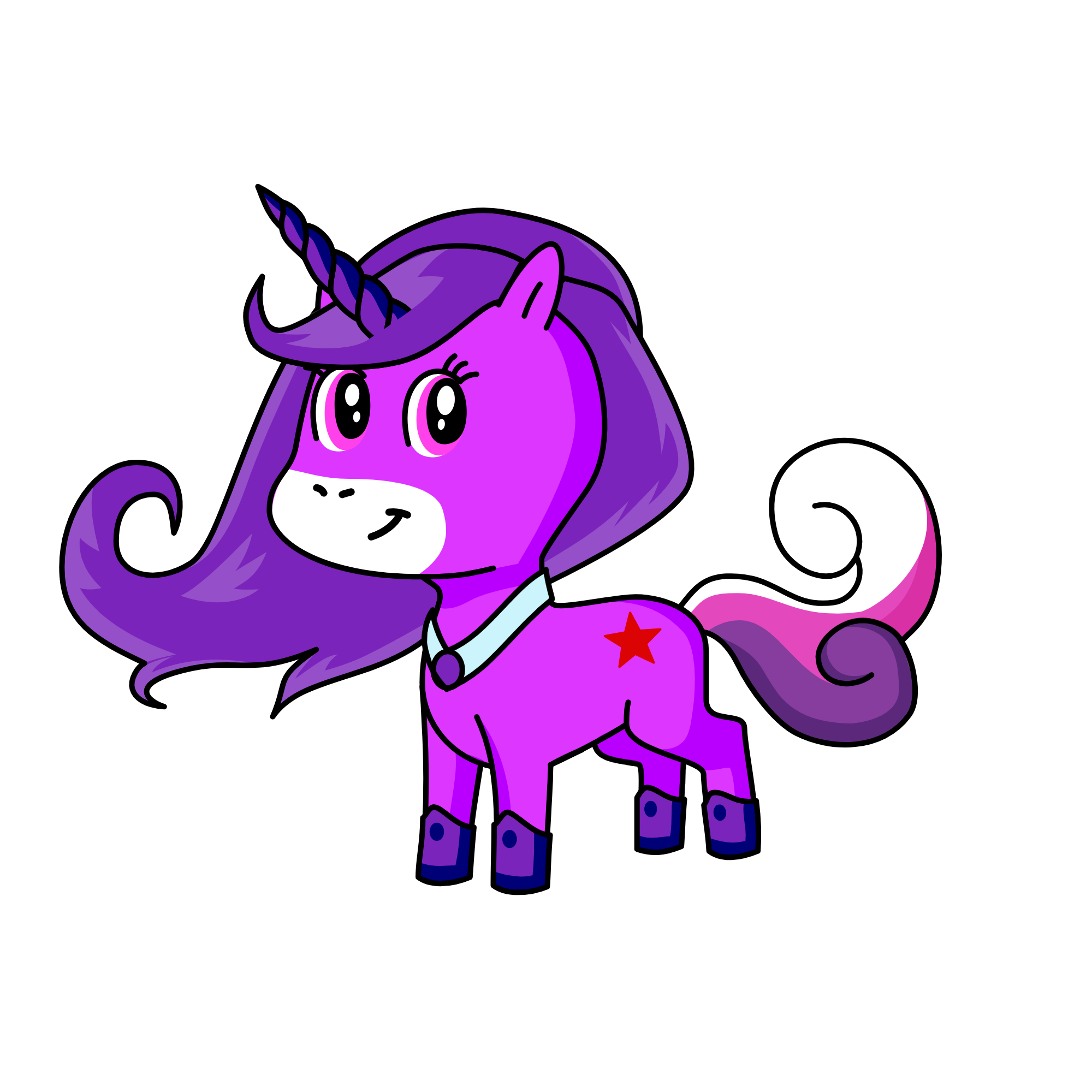 Twilight, the unicorn