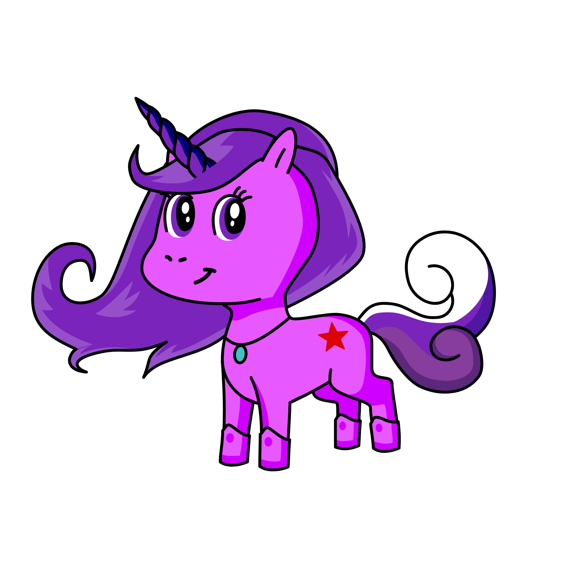Twilight Sparkle, the unicorn