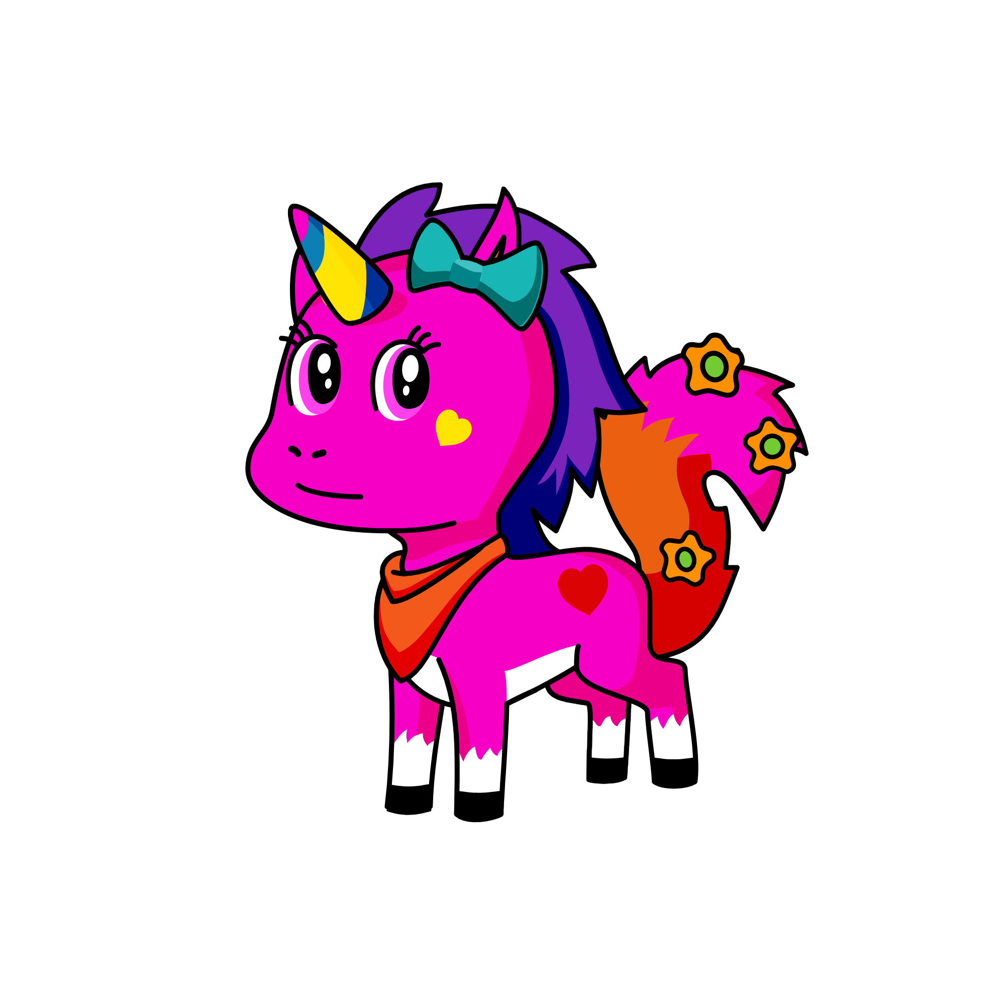 Ranger Girlsie, the unicorn