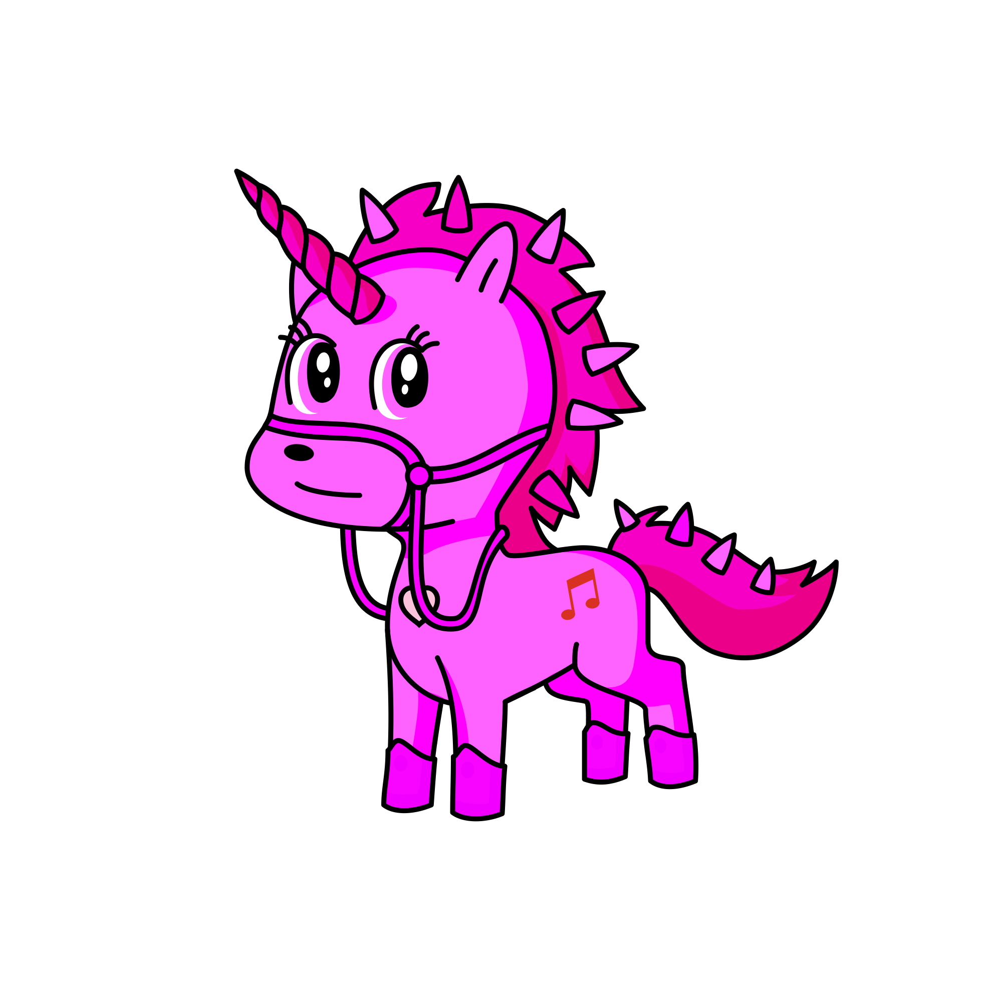 Shadow, the unicorn