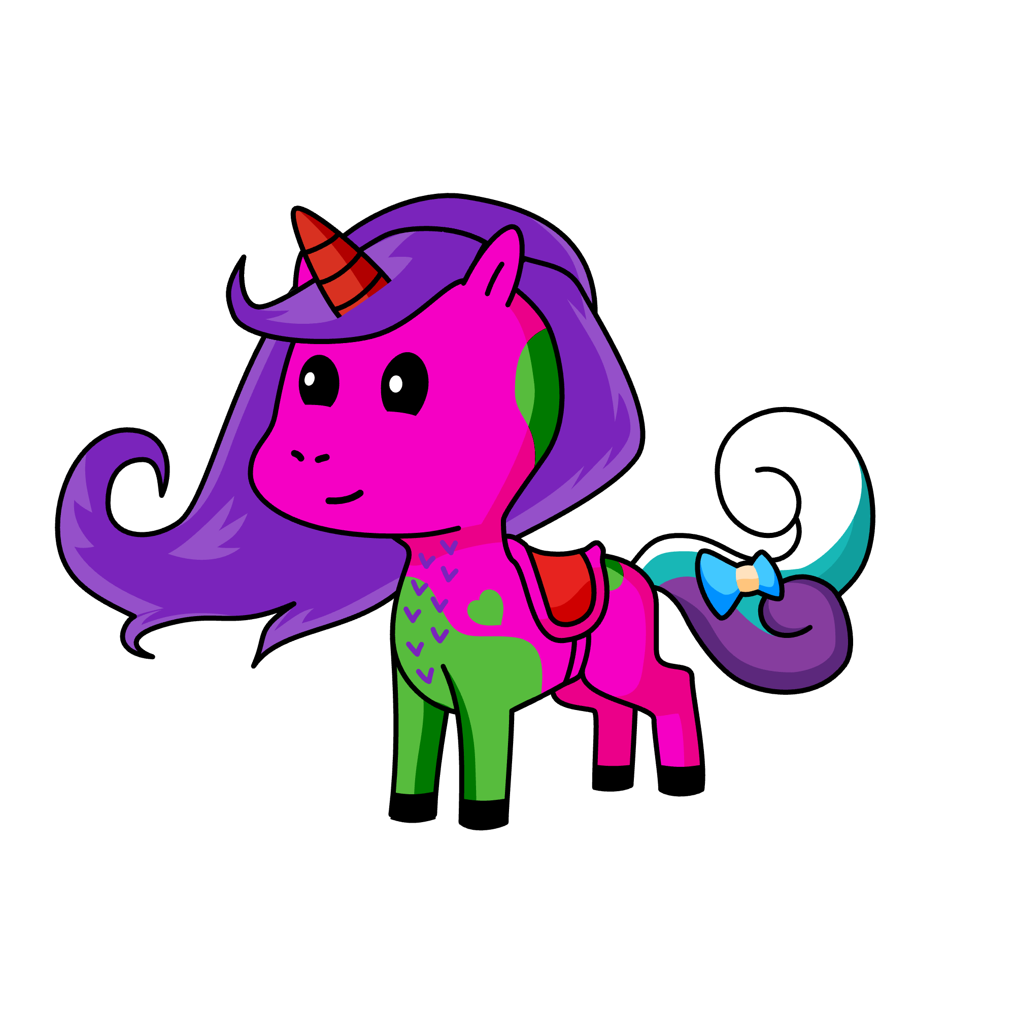 Gffyie, the unicorn