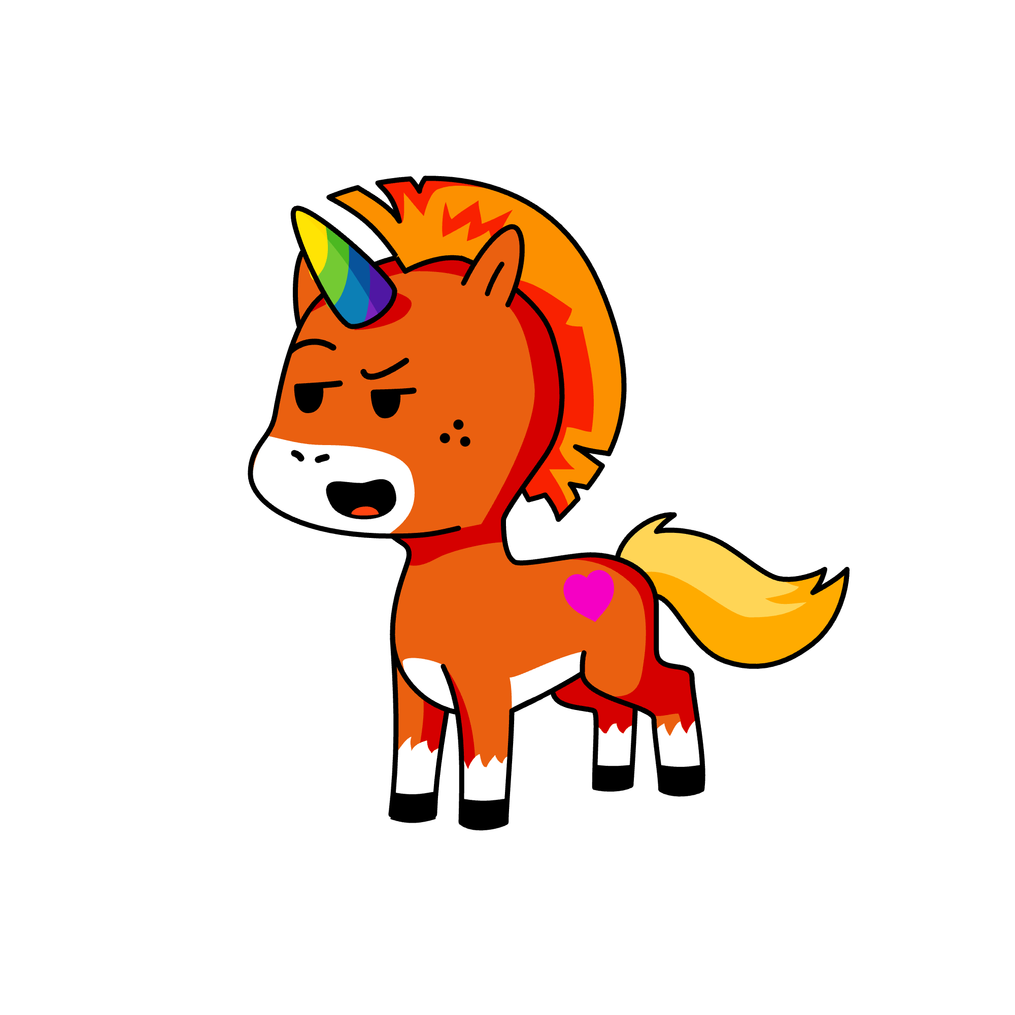 Yyyyyyyhuj, the unicorn