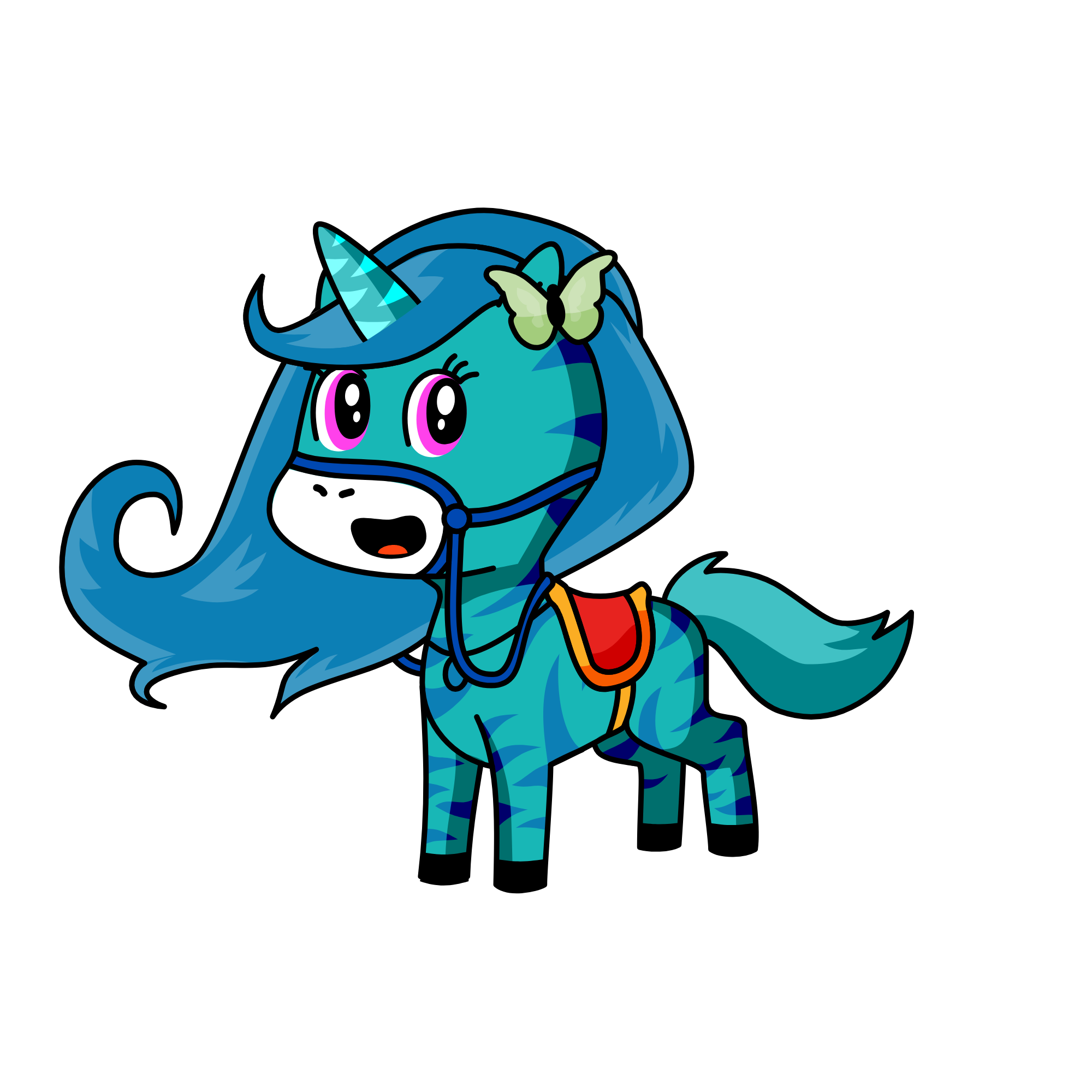 Jade, the unicorn