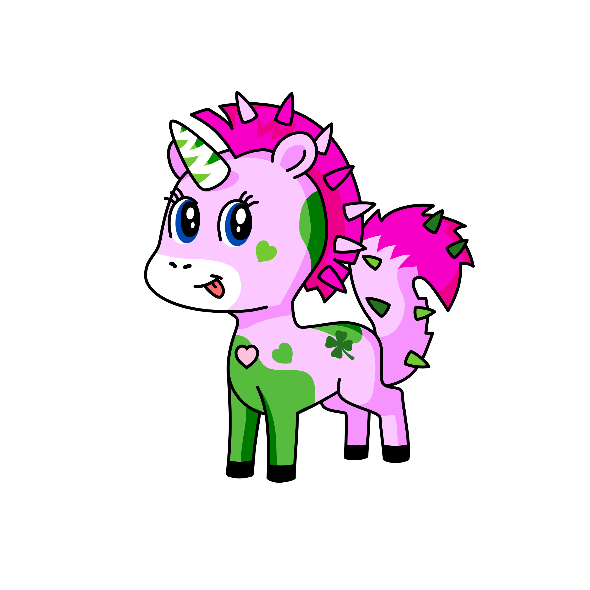 Sassy, the unicorn