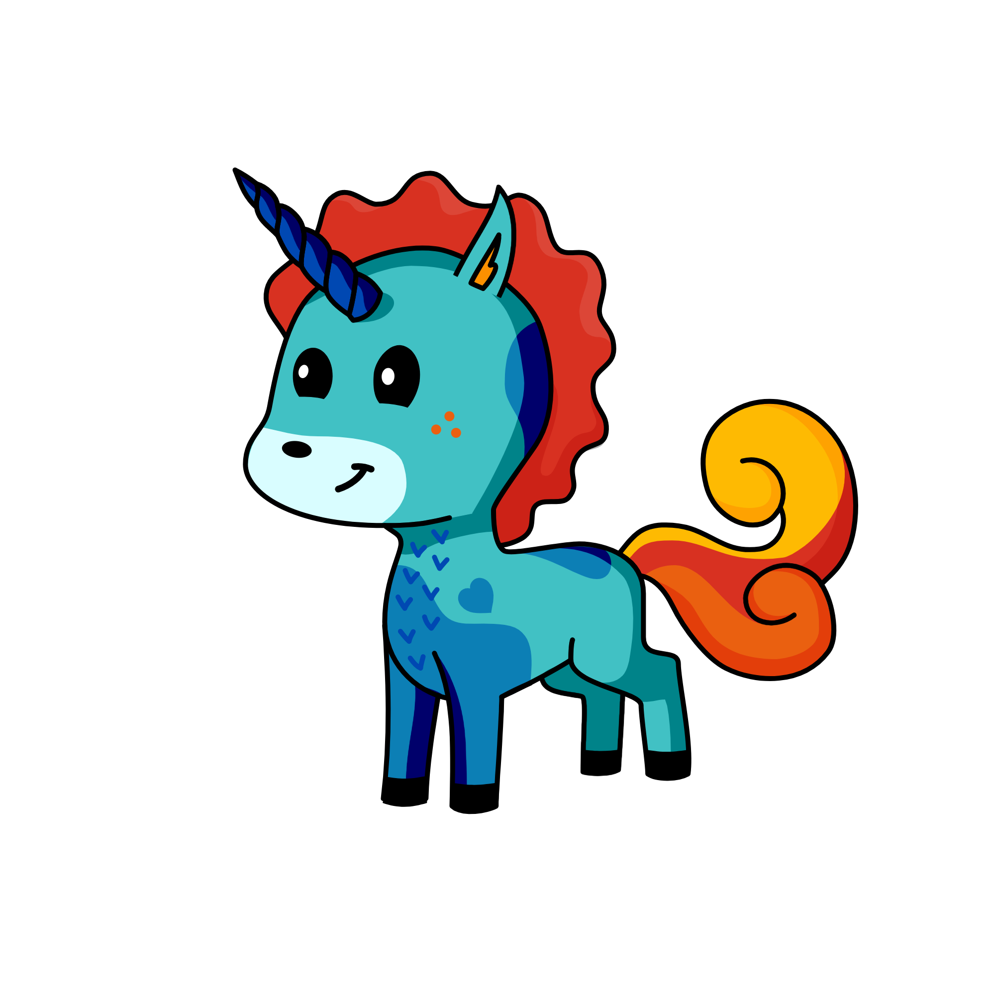 Virgil, the unicorn