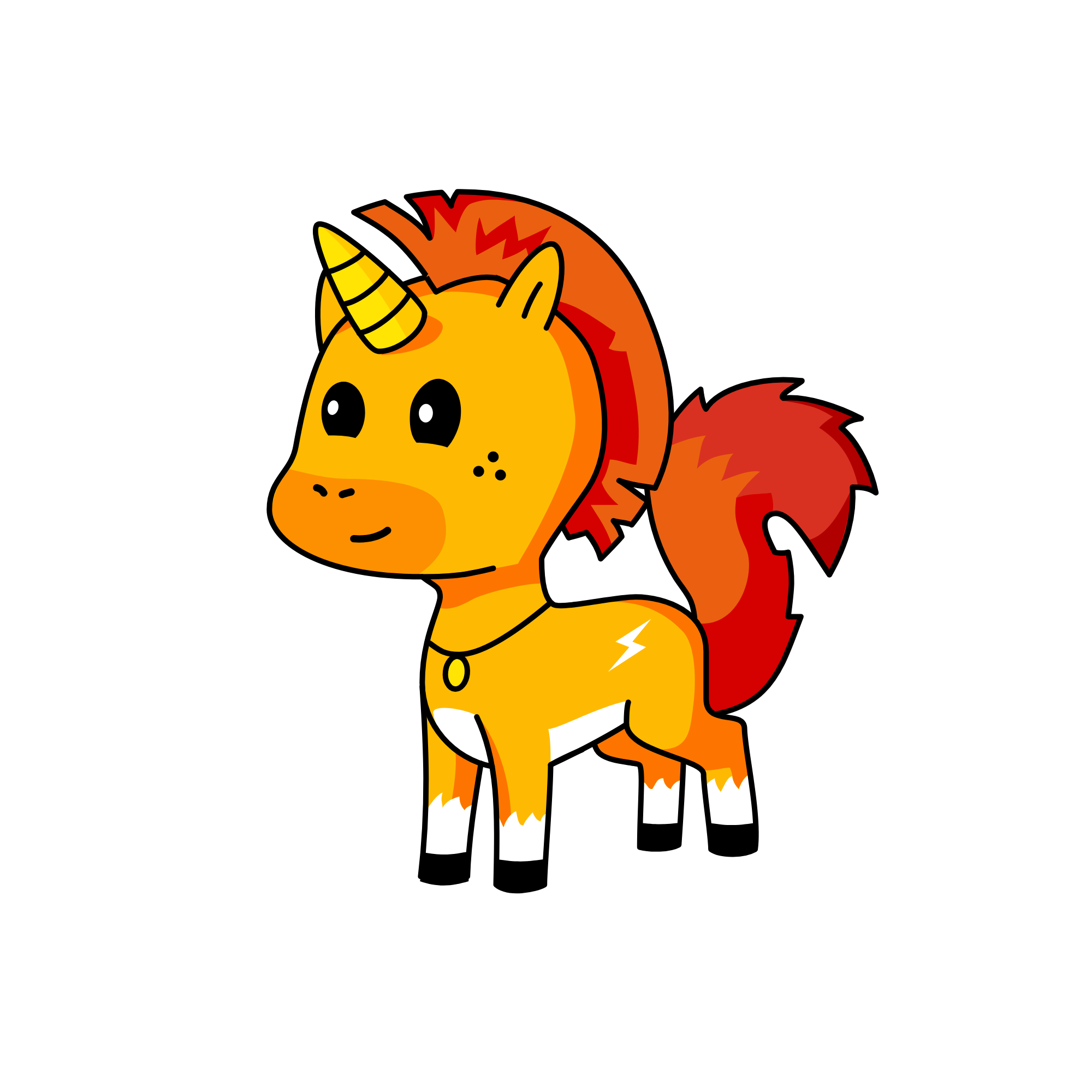 Sunny, the unicorn