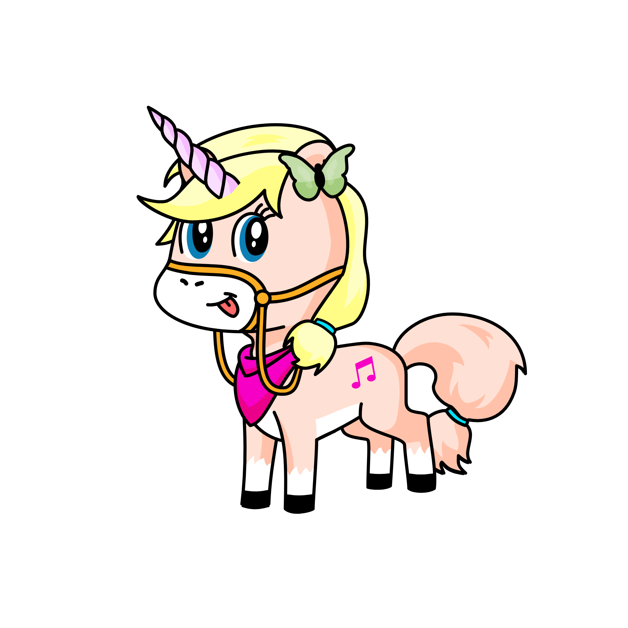 Berry, the unicorn