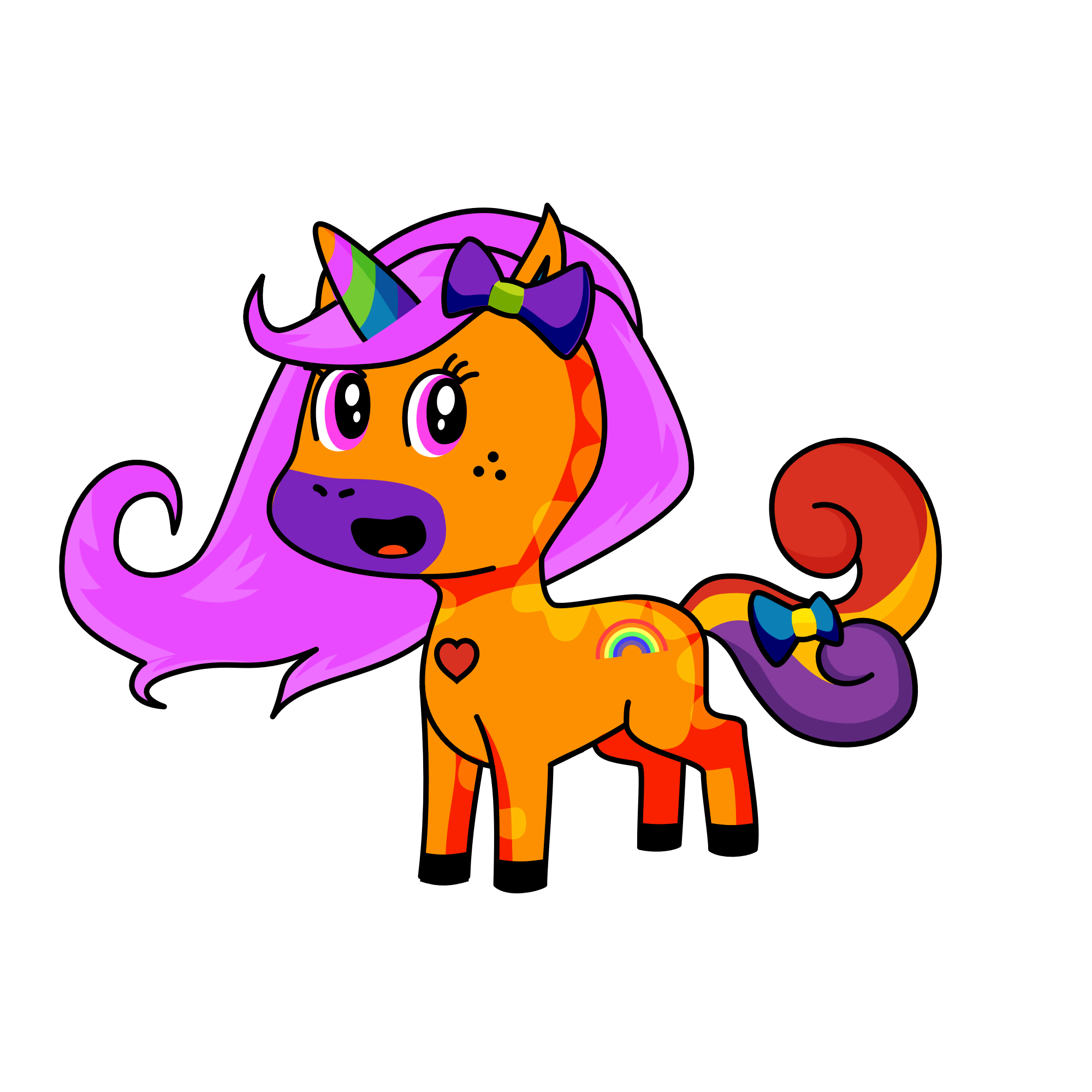 SPARKLES, the unicorn