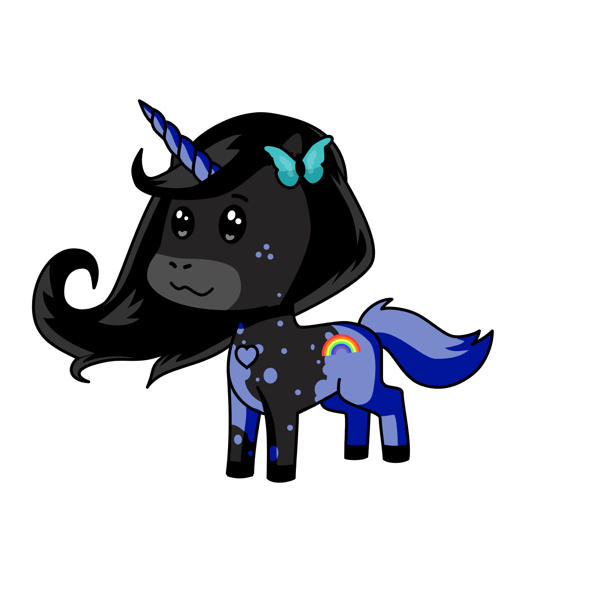 Girly, the unicorn