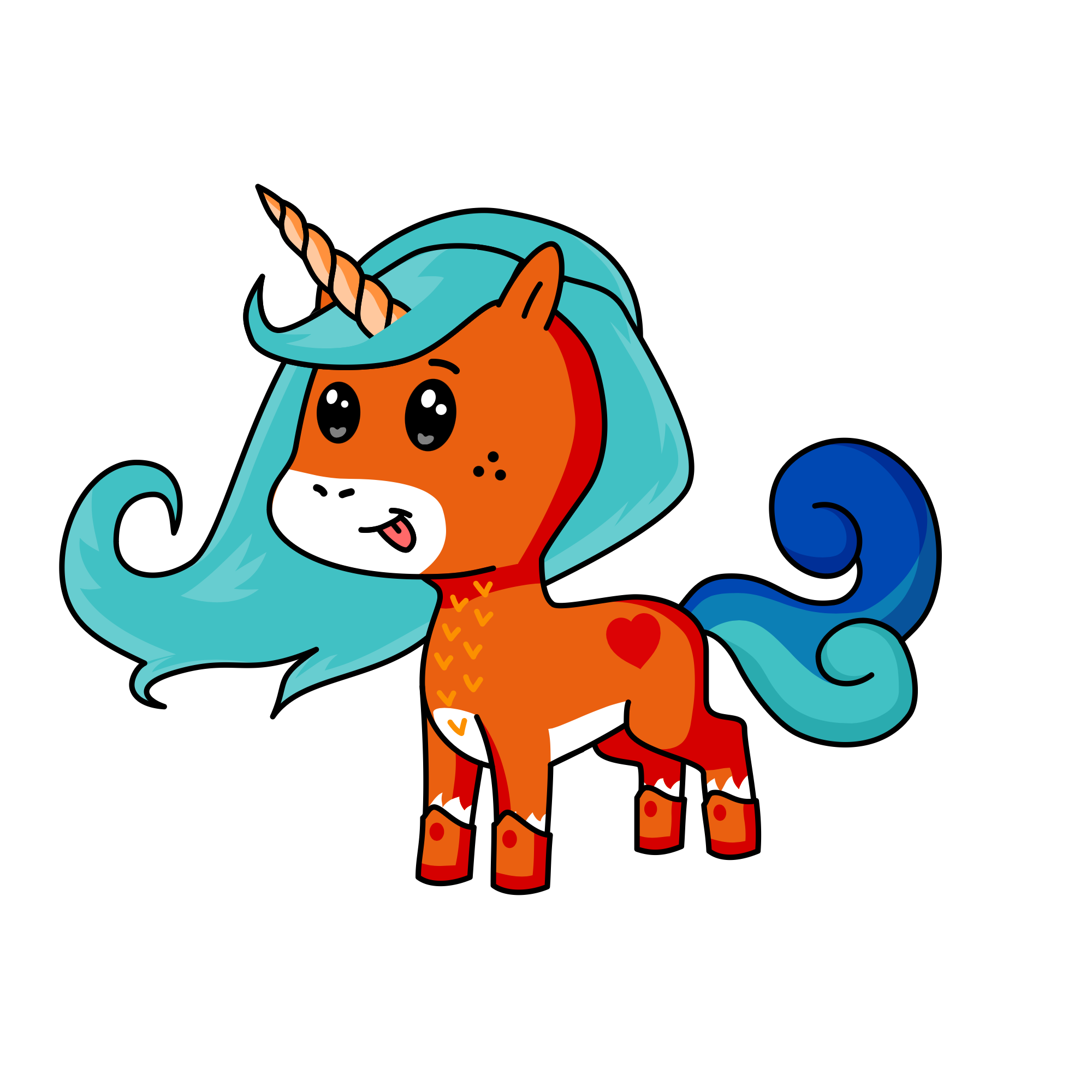 Cutie , the unicorn