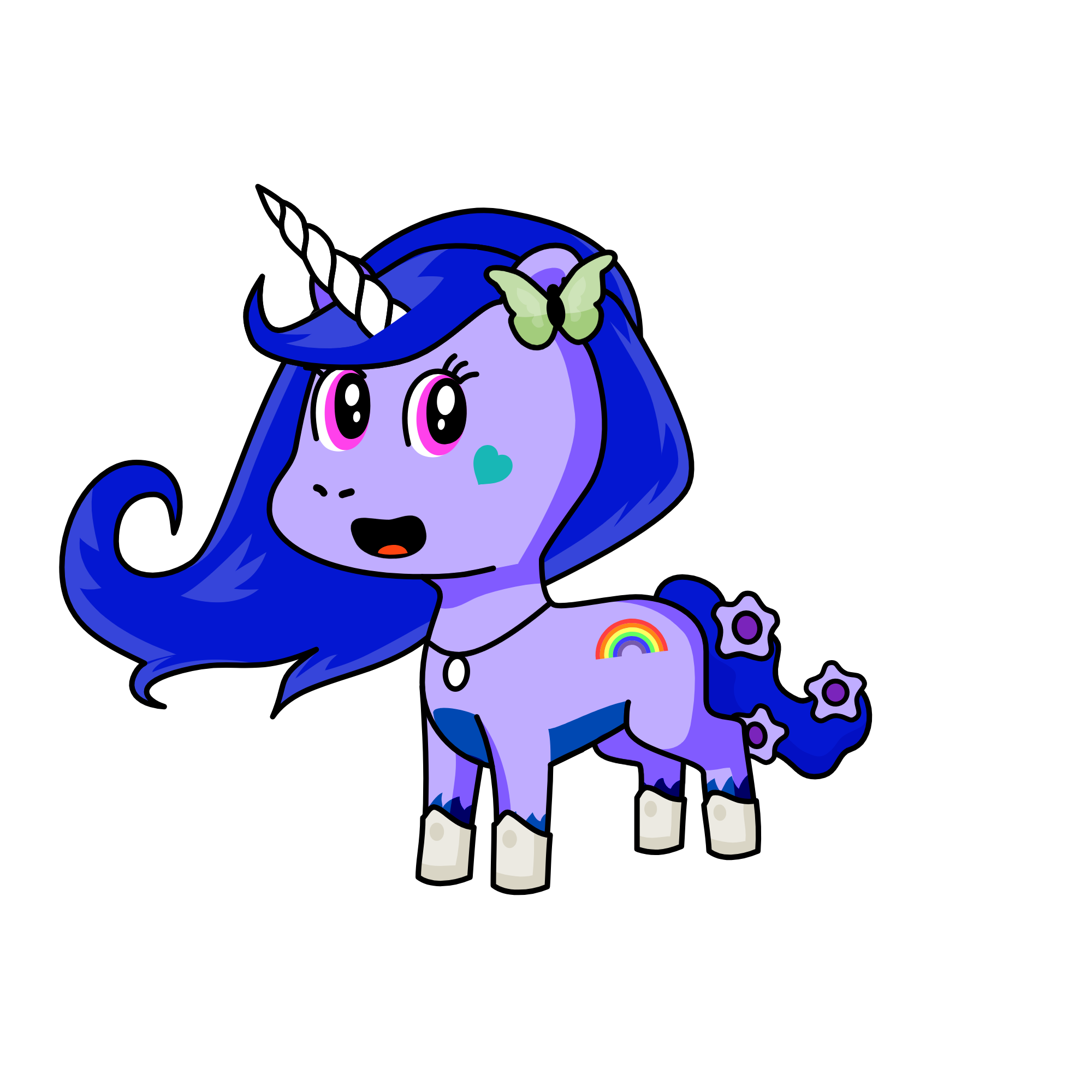 lilac, the unicorn