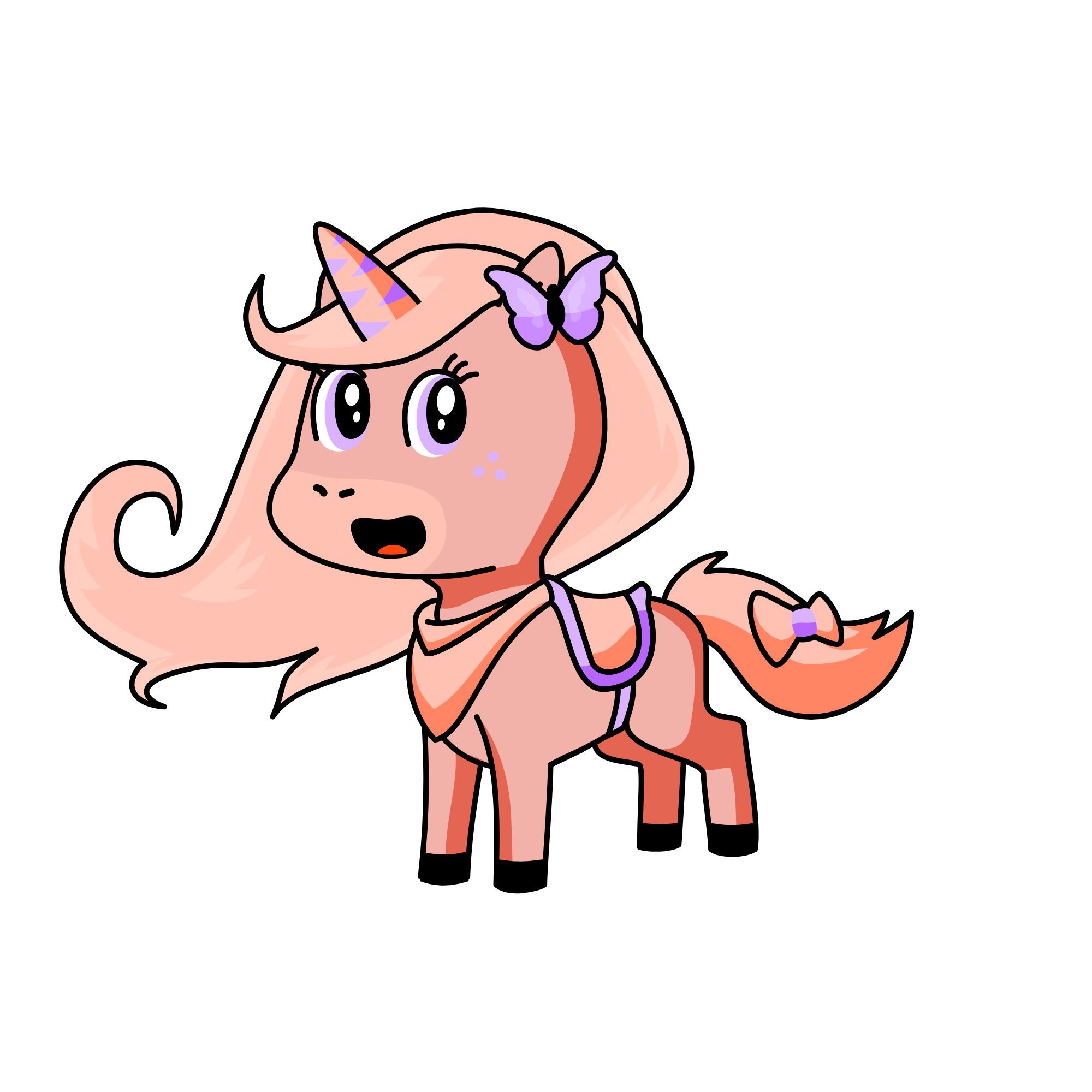 Dua, the unicorn