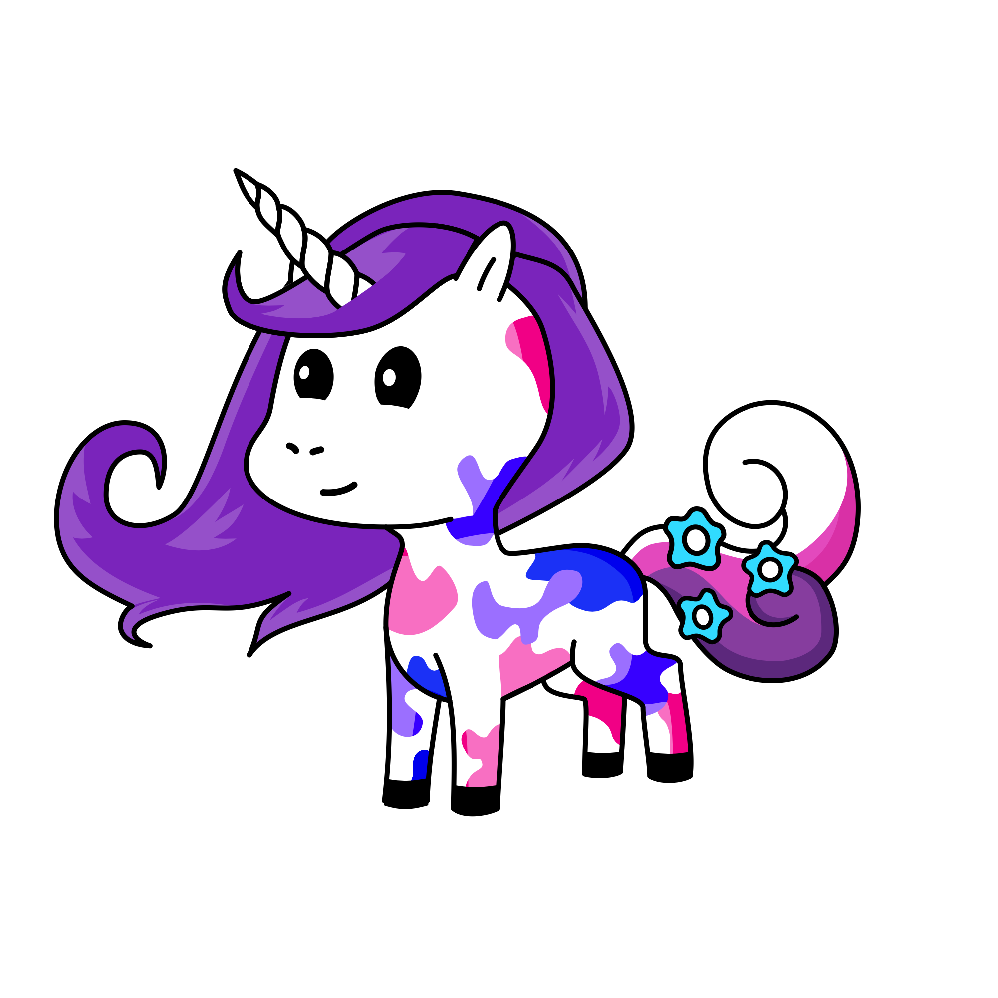 Holly, the unicorn