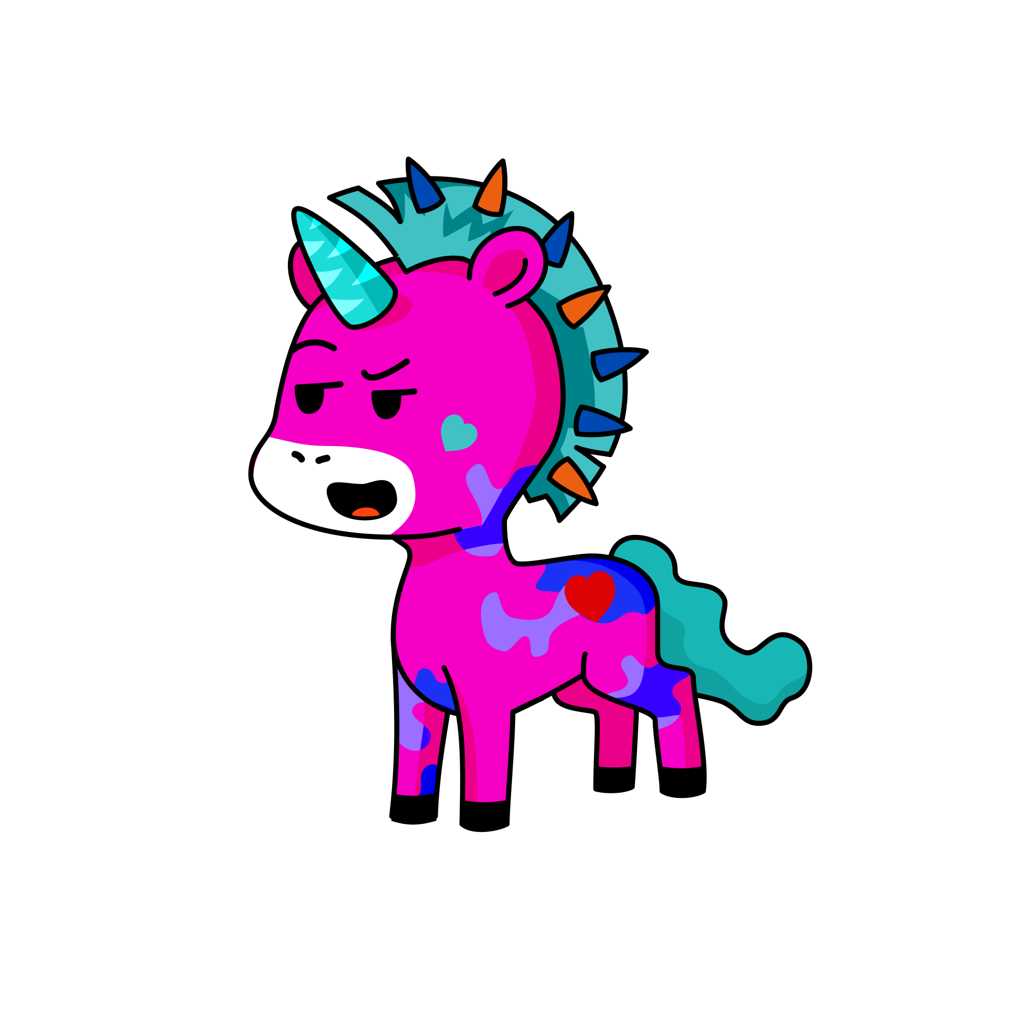 Ollie, the unicorn