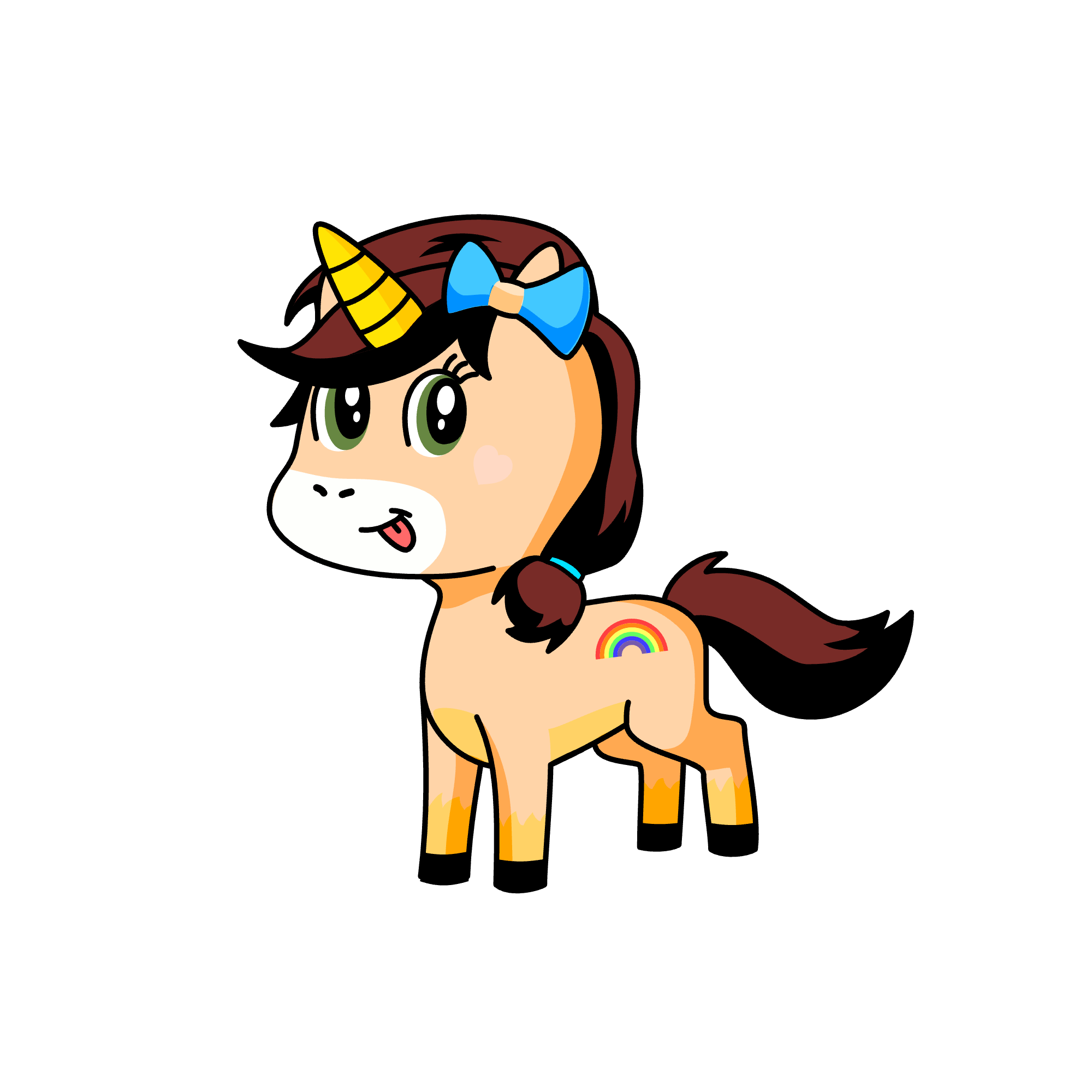 Claire, the unicorn