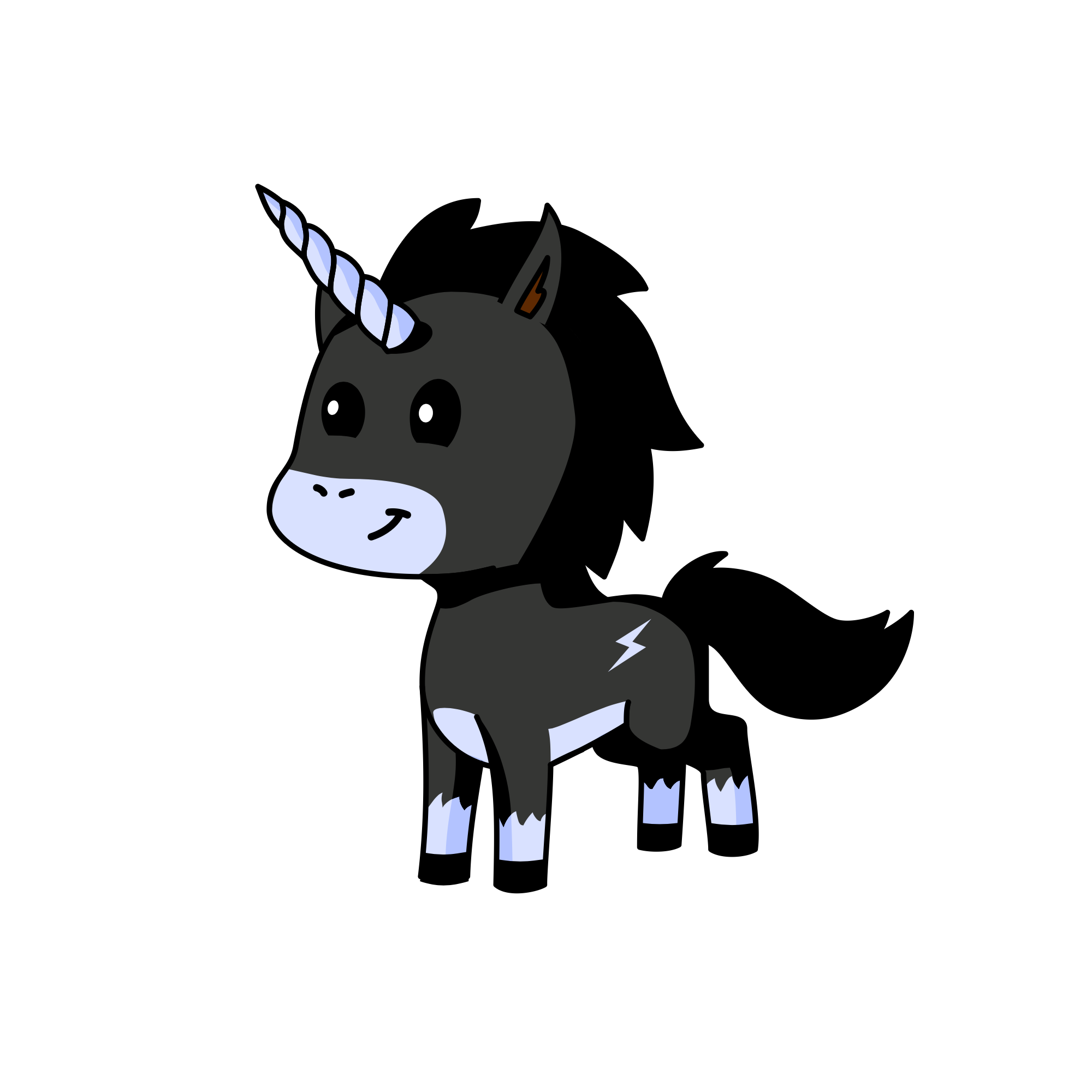 Donnerwetter, the unicorn