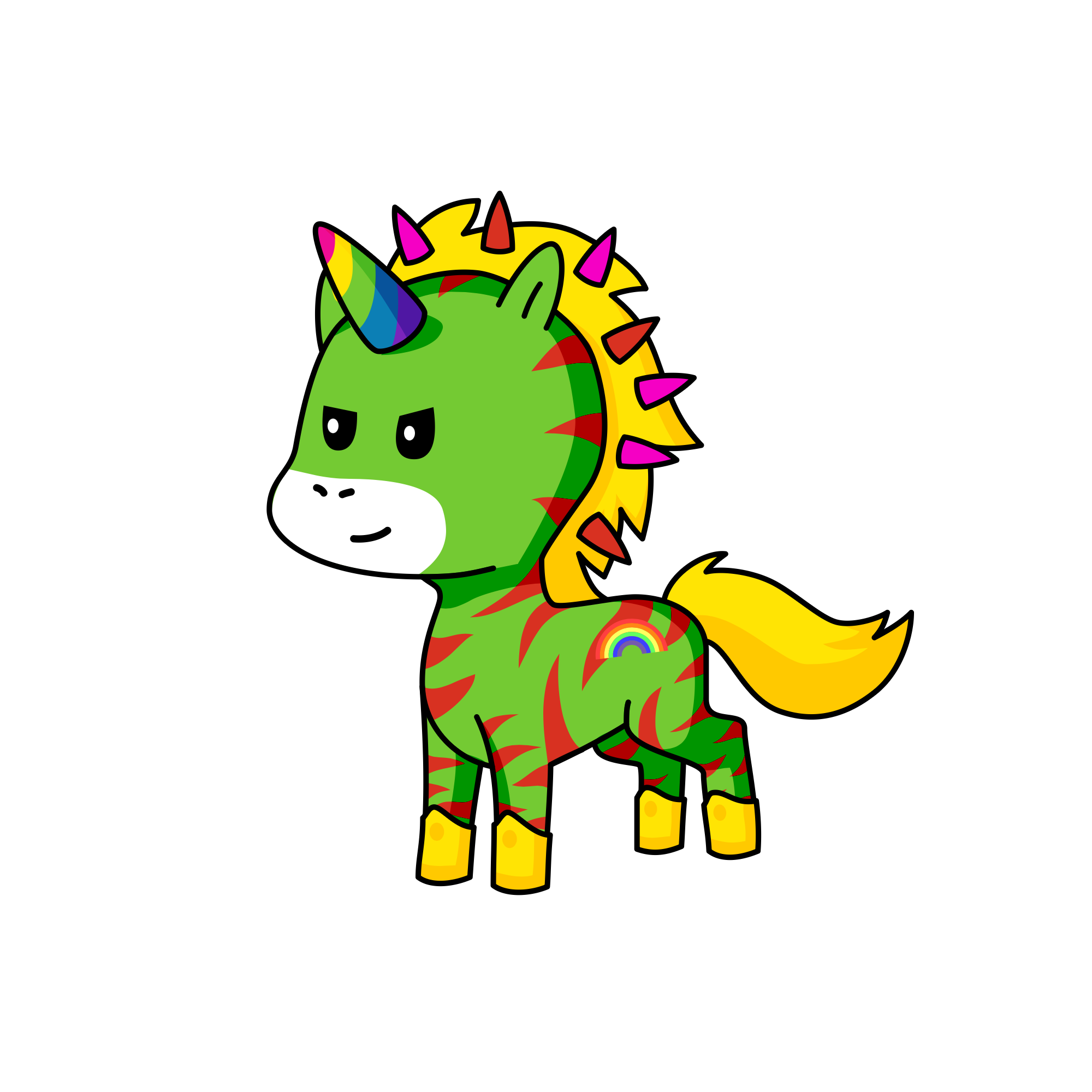 Rock, the unicorn