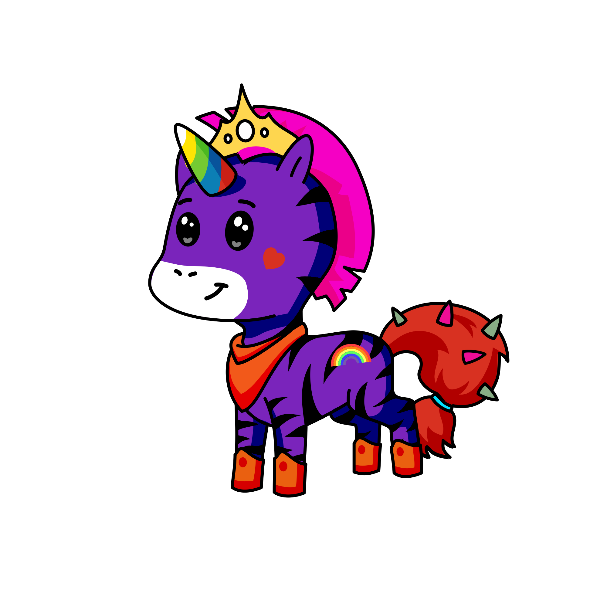 Tiffany, the unicorn