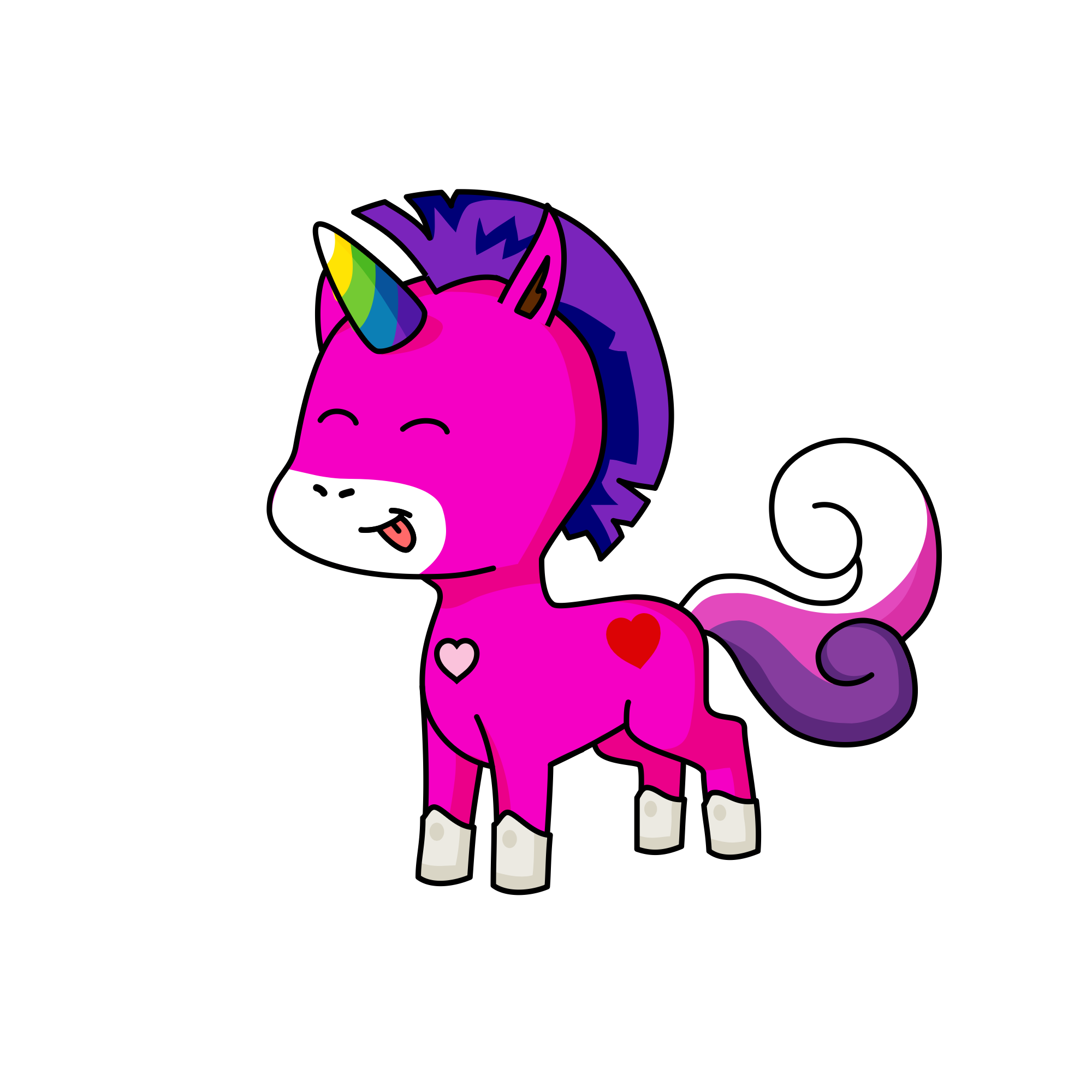 Lucia, the unicorn