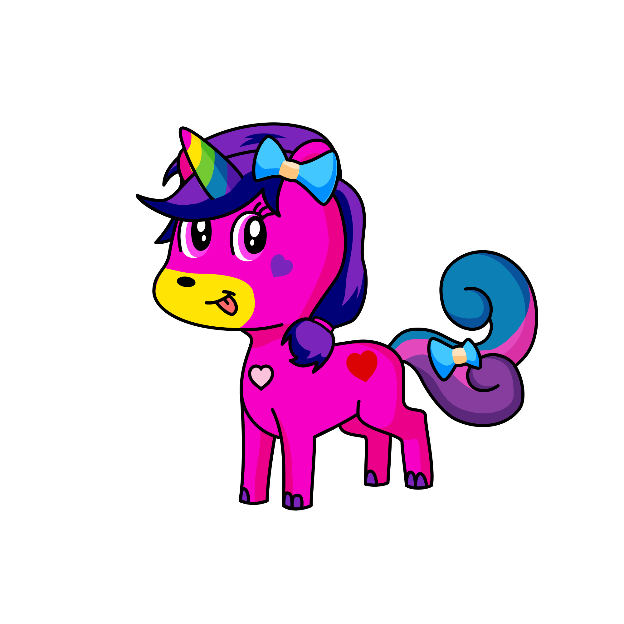 Poppy, the unicorn