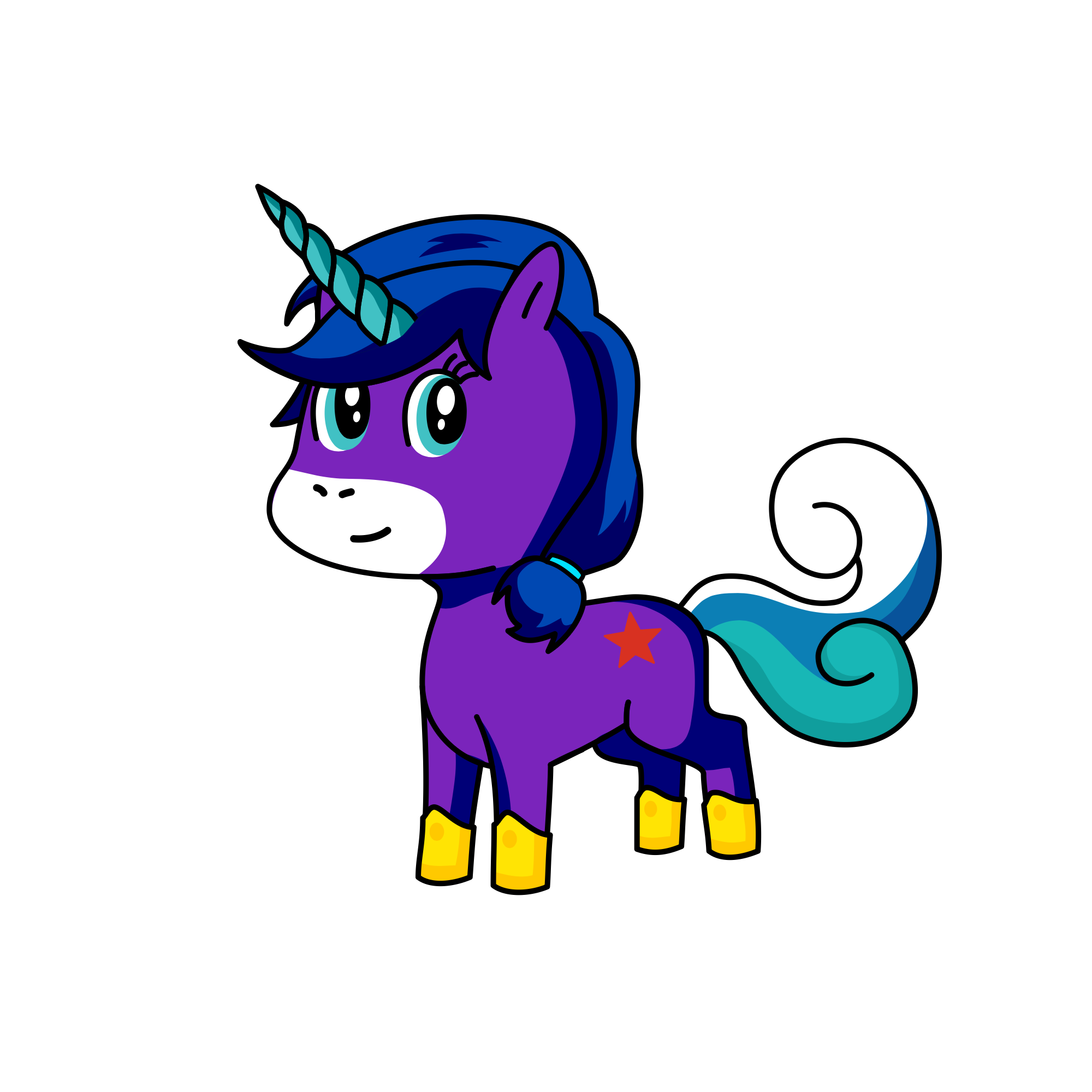 Lacy , the unicorn