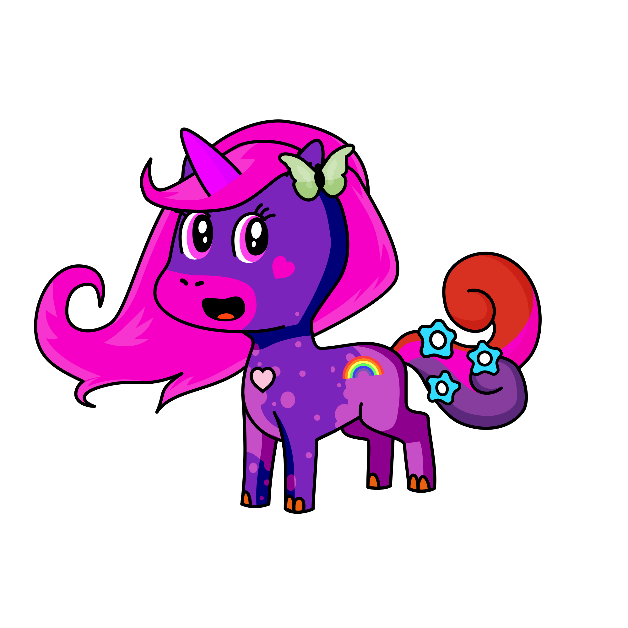 Zyle, the unicorn