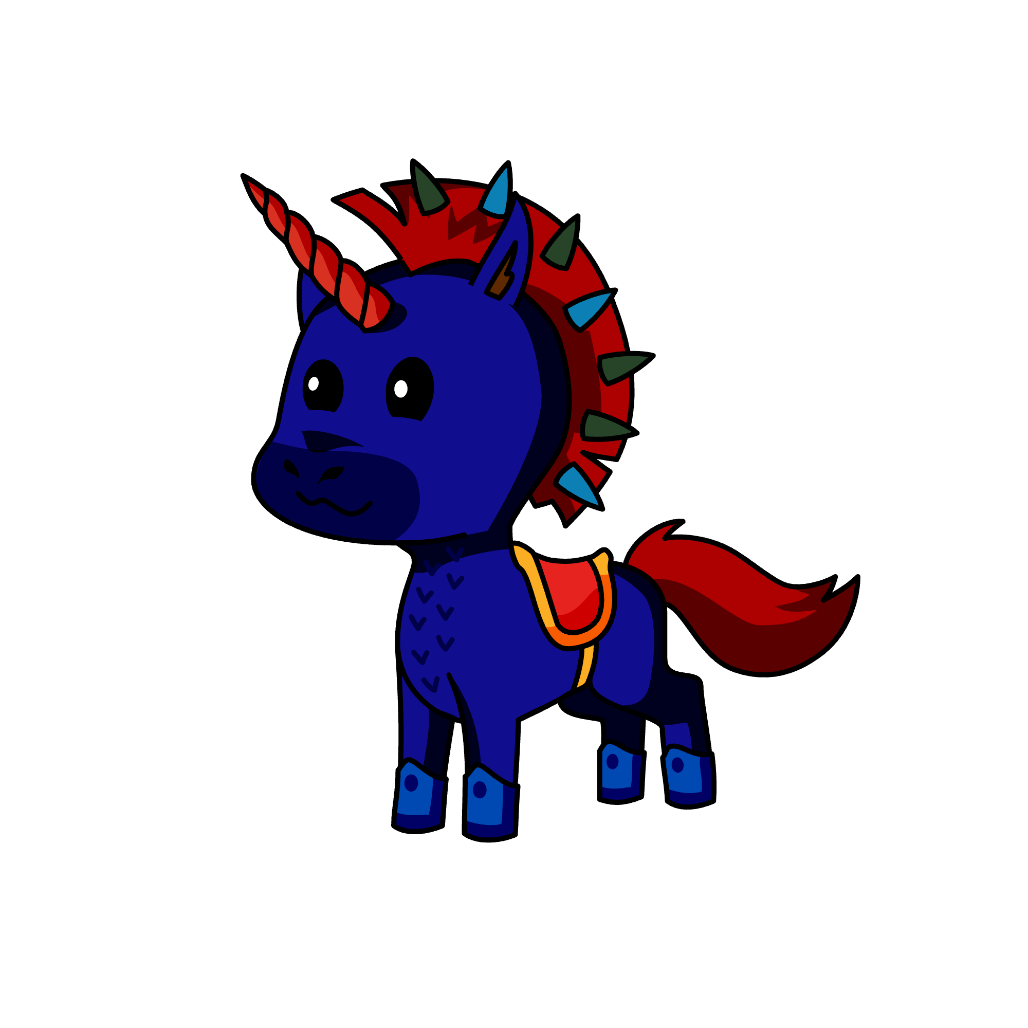 yn , the unicorn