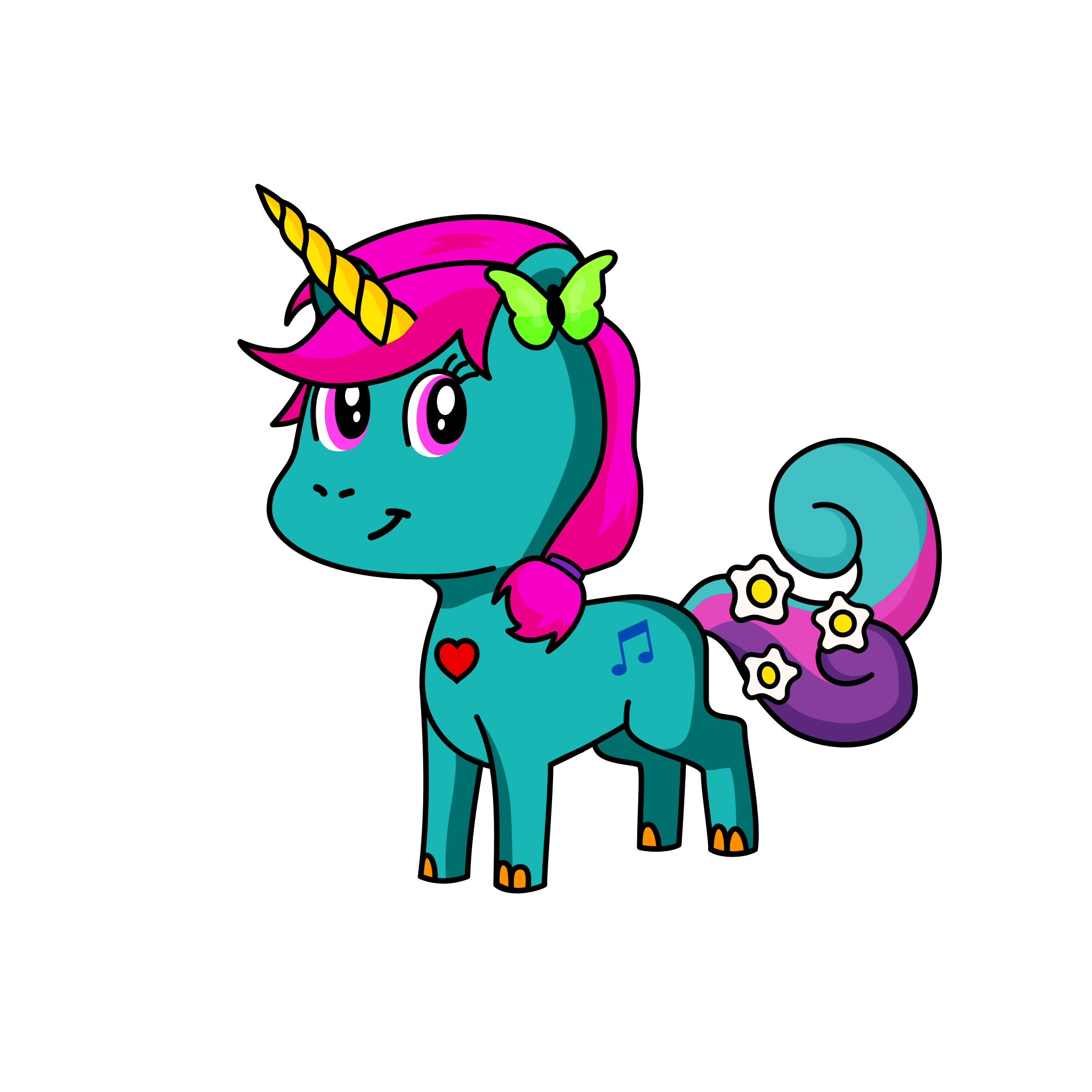 Delilah , the unicorn