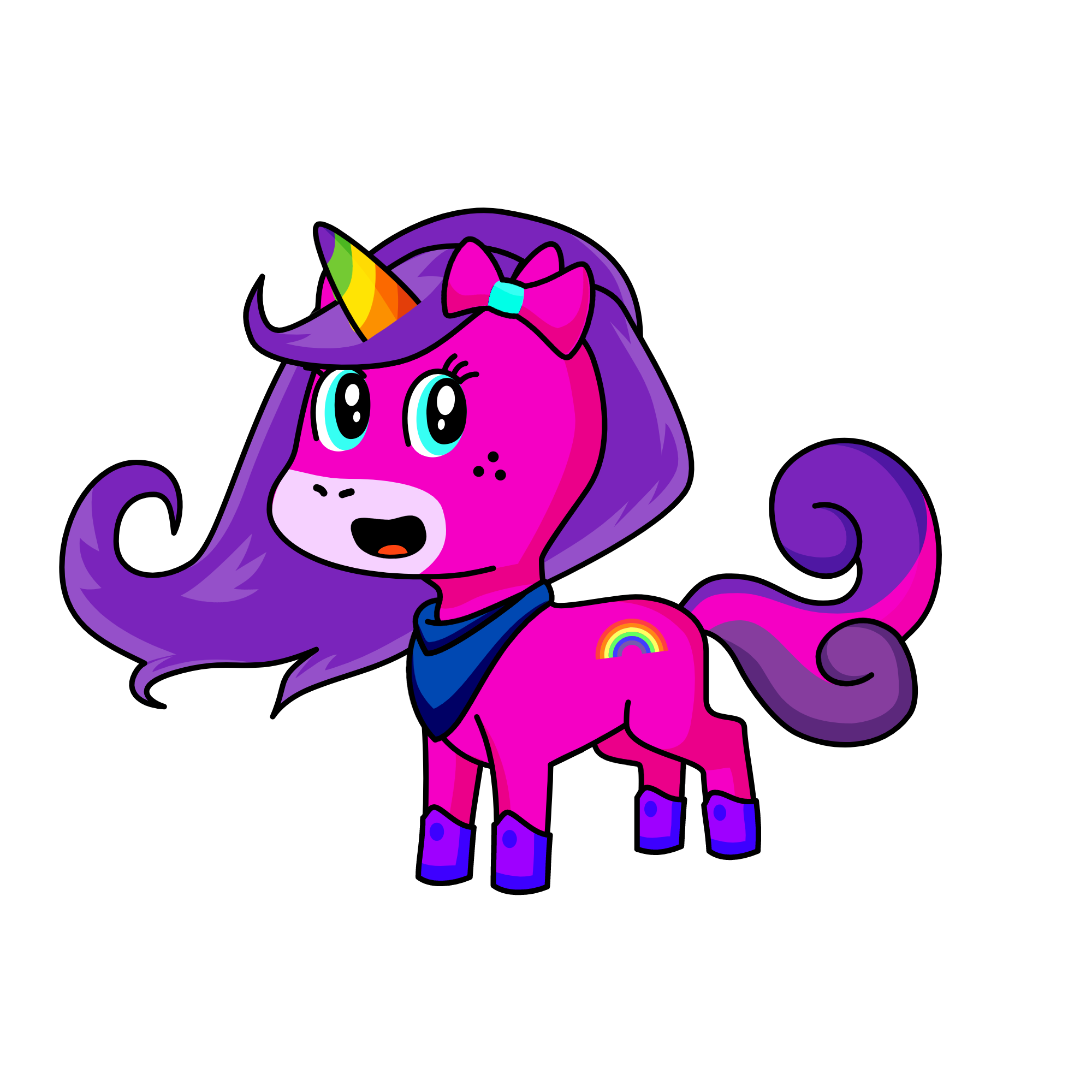Candi, the unicorn
