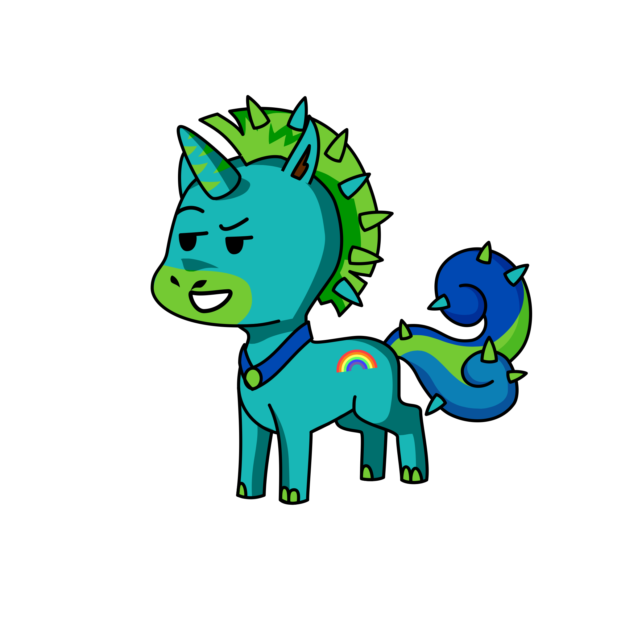 Squishes, the unicorn