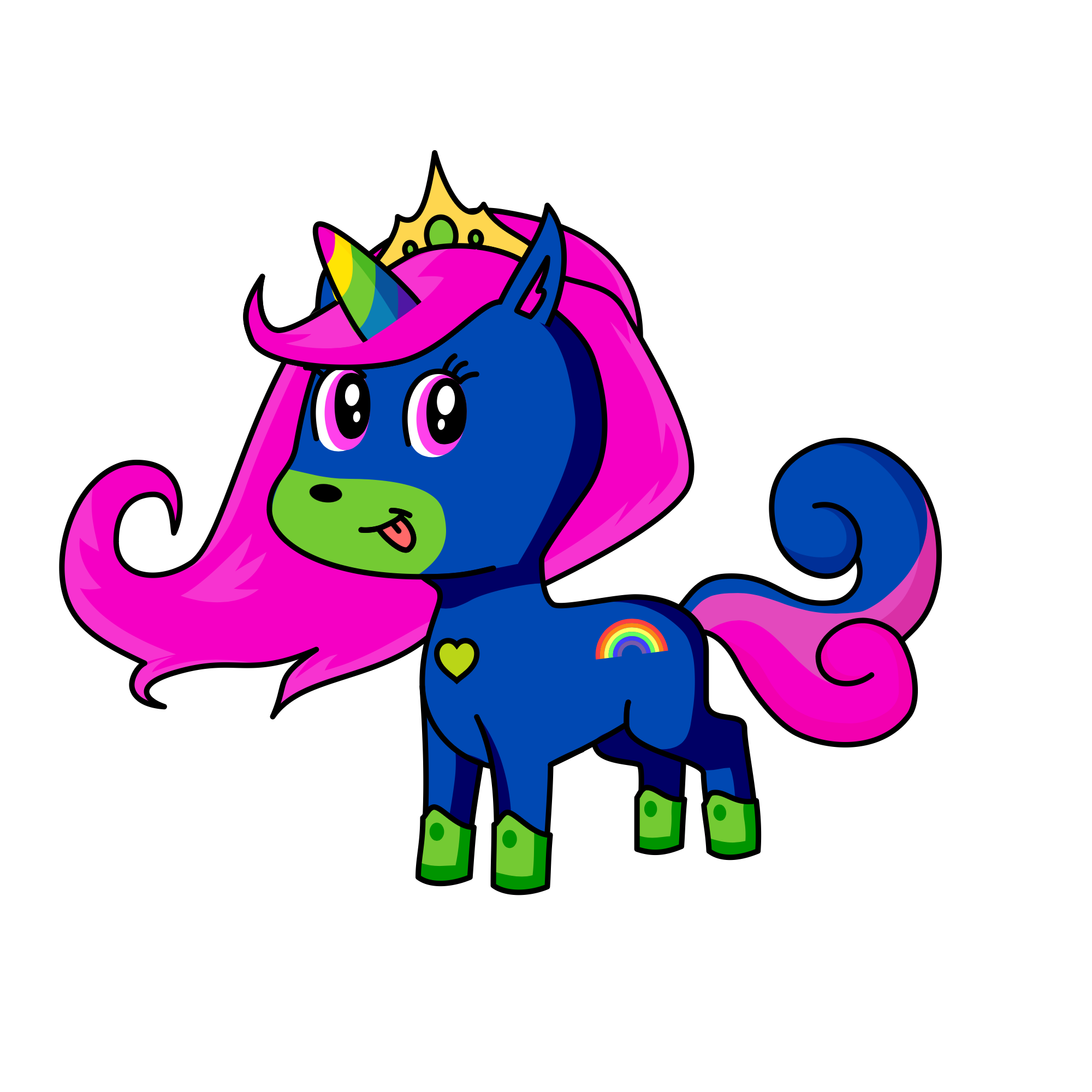 Barbie, the unicorn