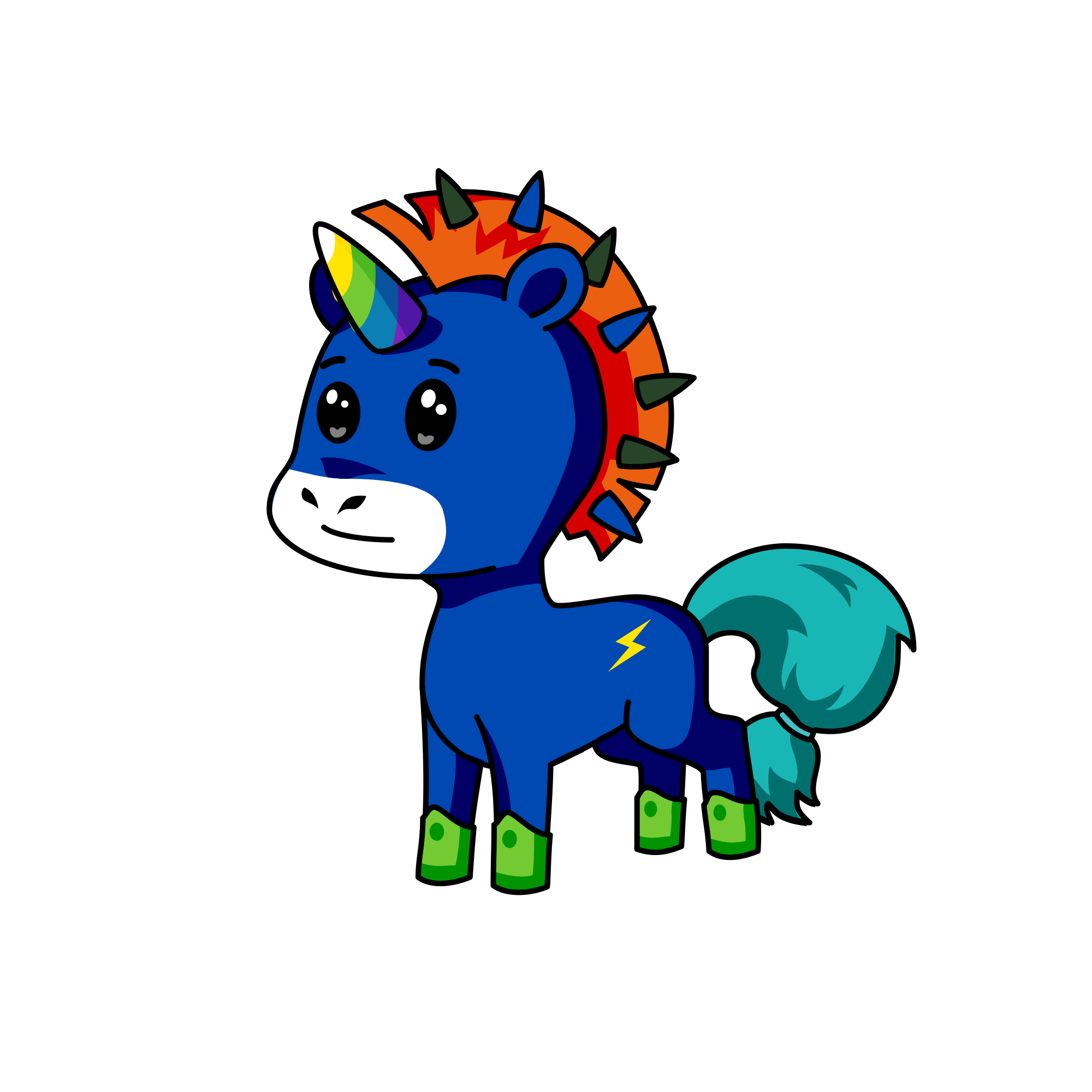 Elfie, the unicorn