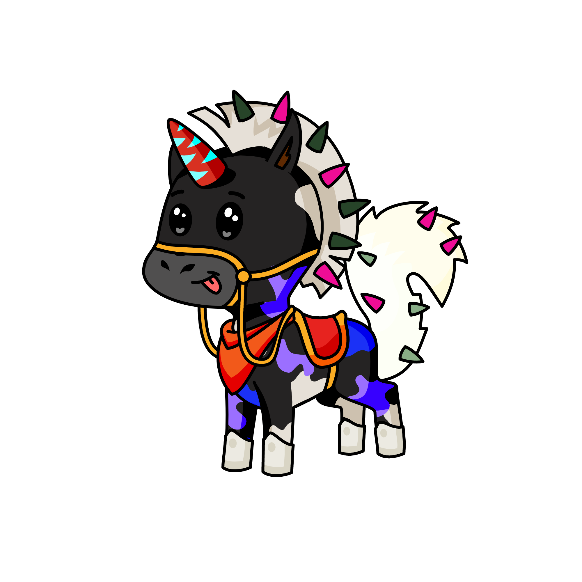 Bloody Bute, the unicorn